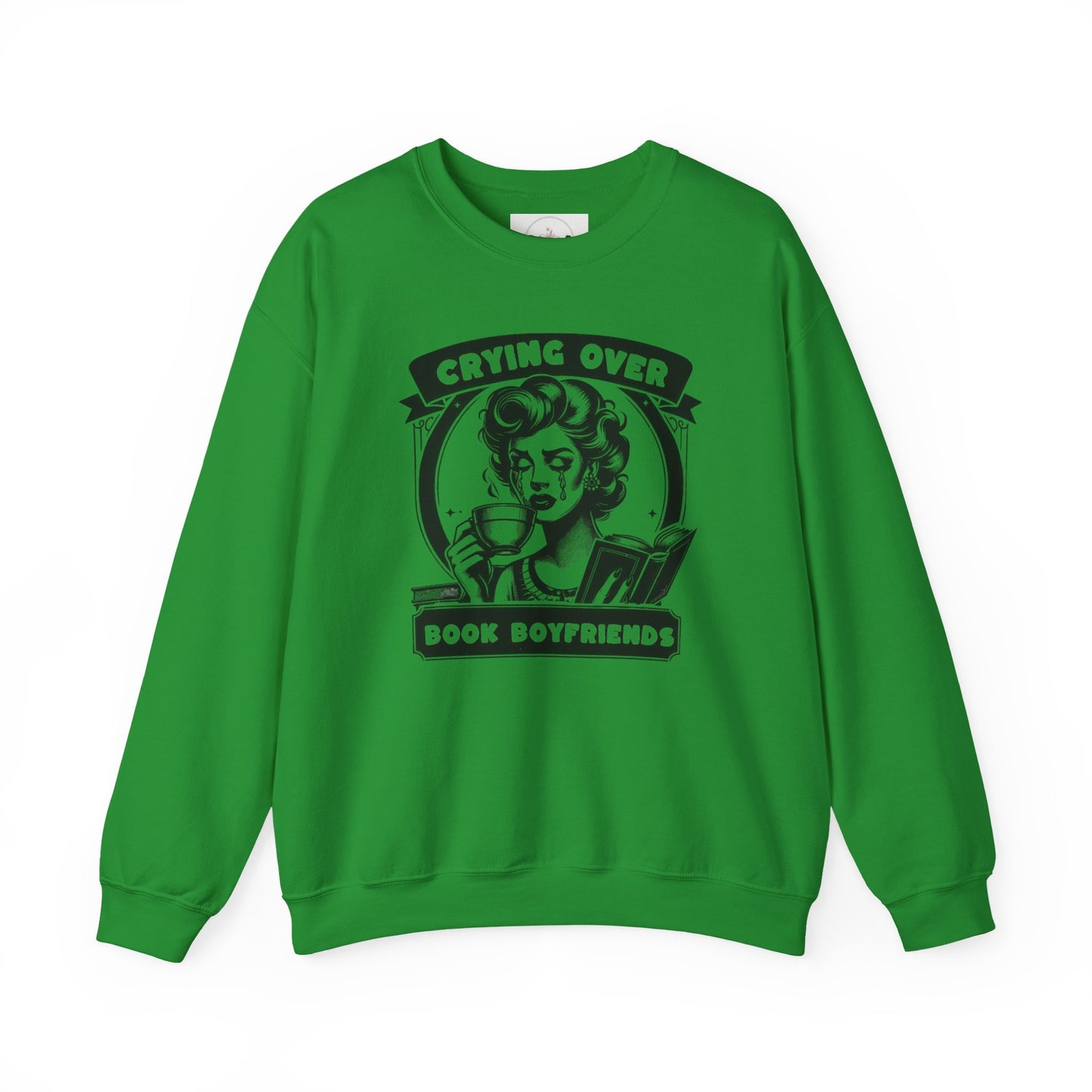 Crying Over Book Boyfriends Sweater