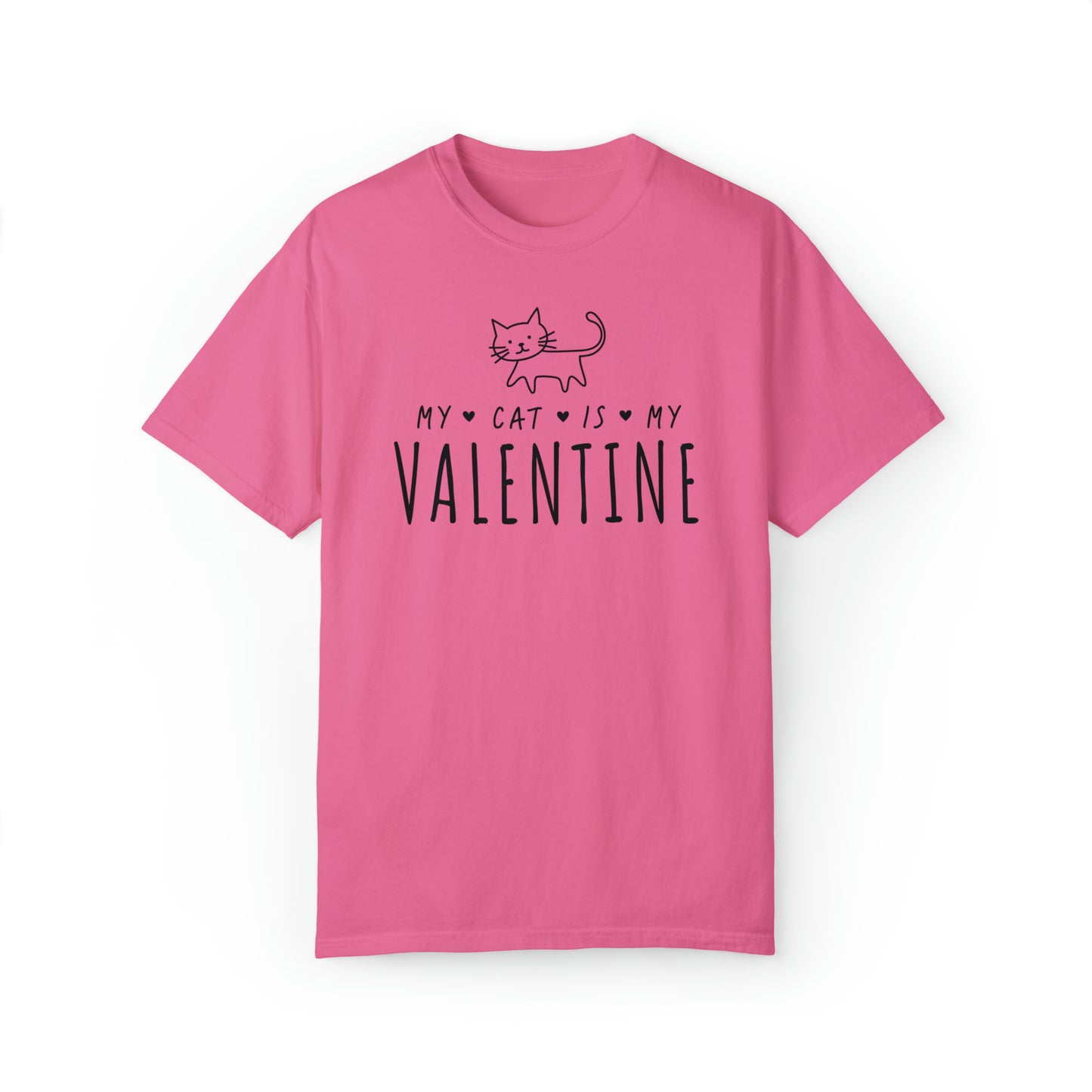 My Cat Is My Valentine Tee