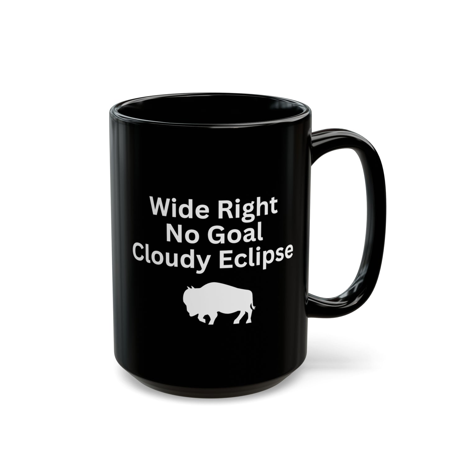 Funny Buffalo Eclipse Mug, 15oz