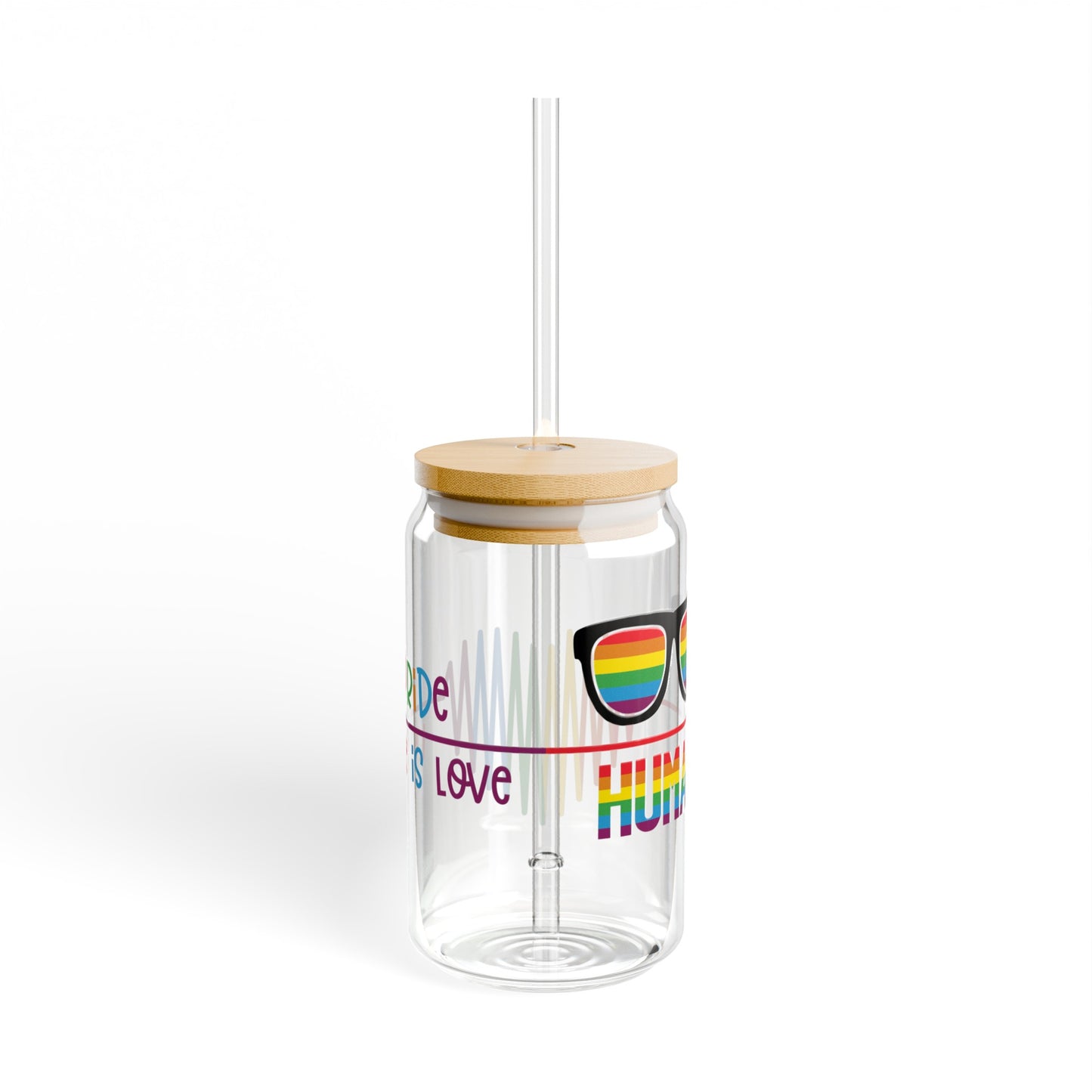 Pride Glass Can Cup, 16oz