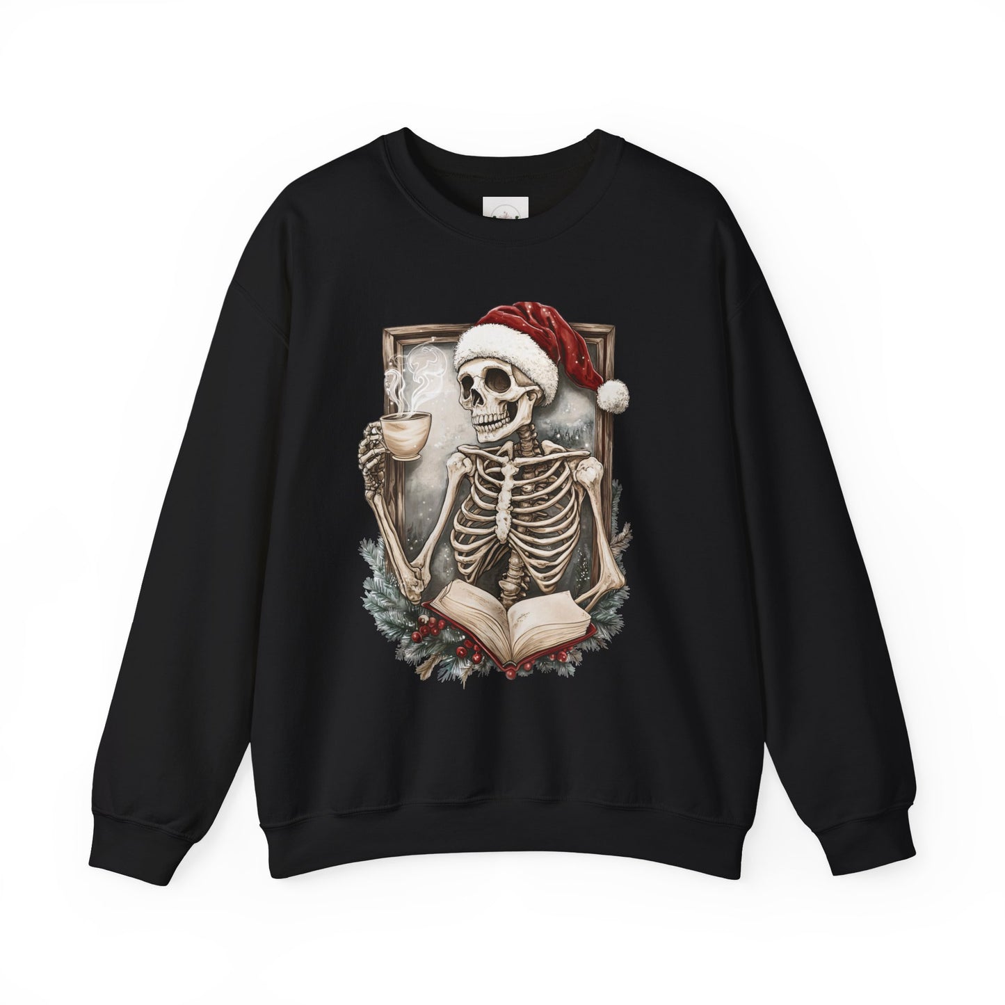 Spooky Skeleton Christmas Sweatshirt