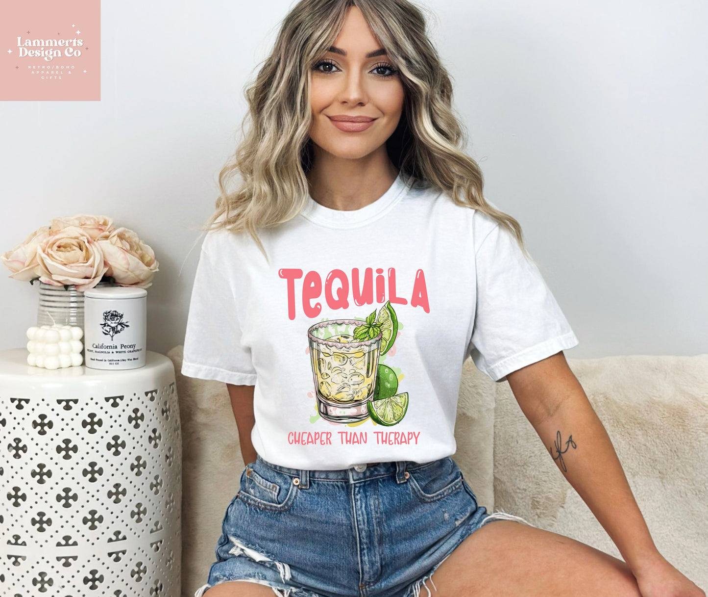 Tequila, Cheaper Than Therapy T-Shirt