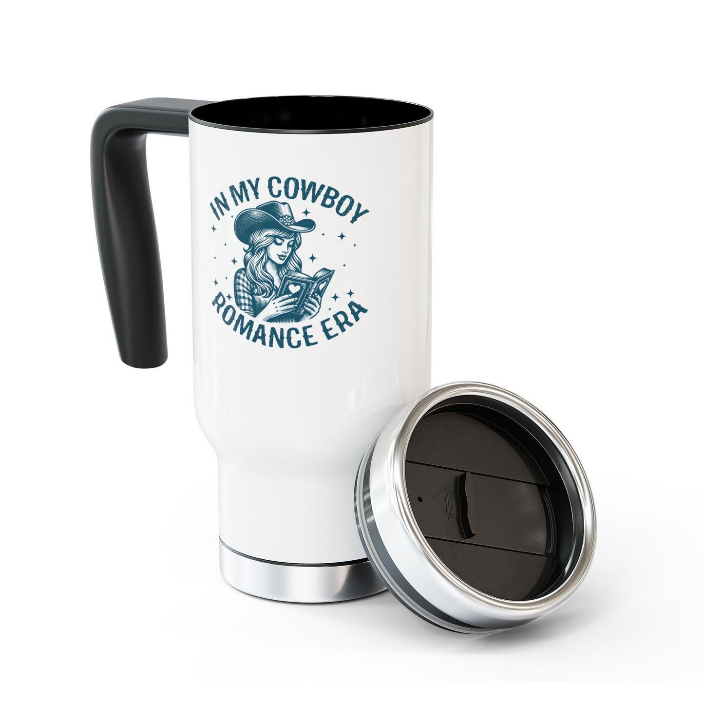 Cowboy Romance Era Travel Mug, 14oz