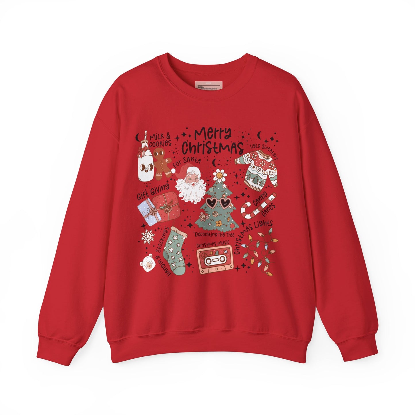 Merry Christmas Activities Crewneck Sweatshirt