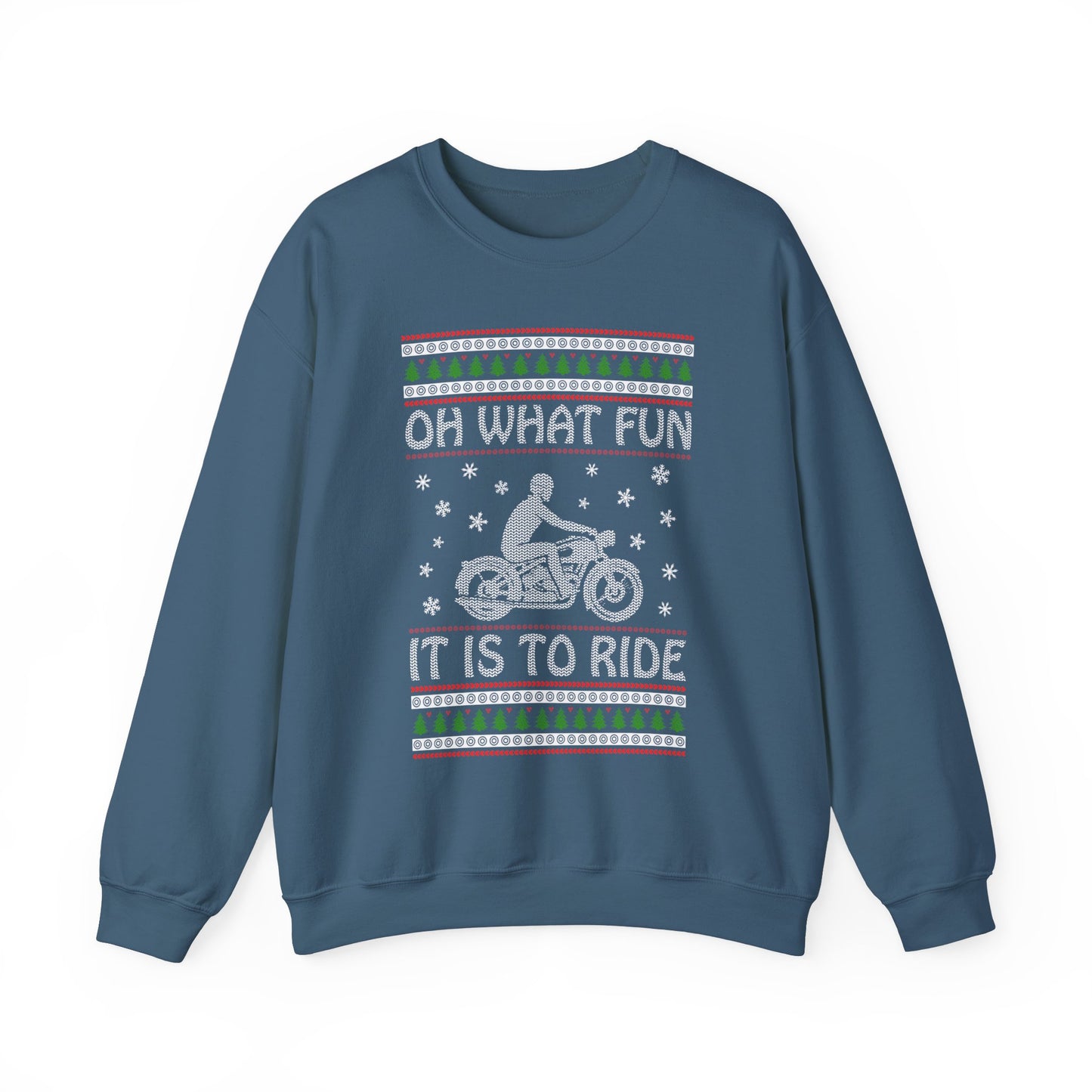 Motorcycle Ugly Christmas Sweater