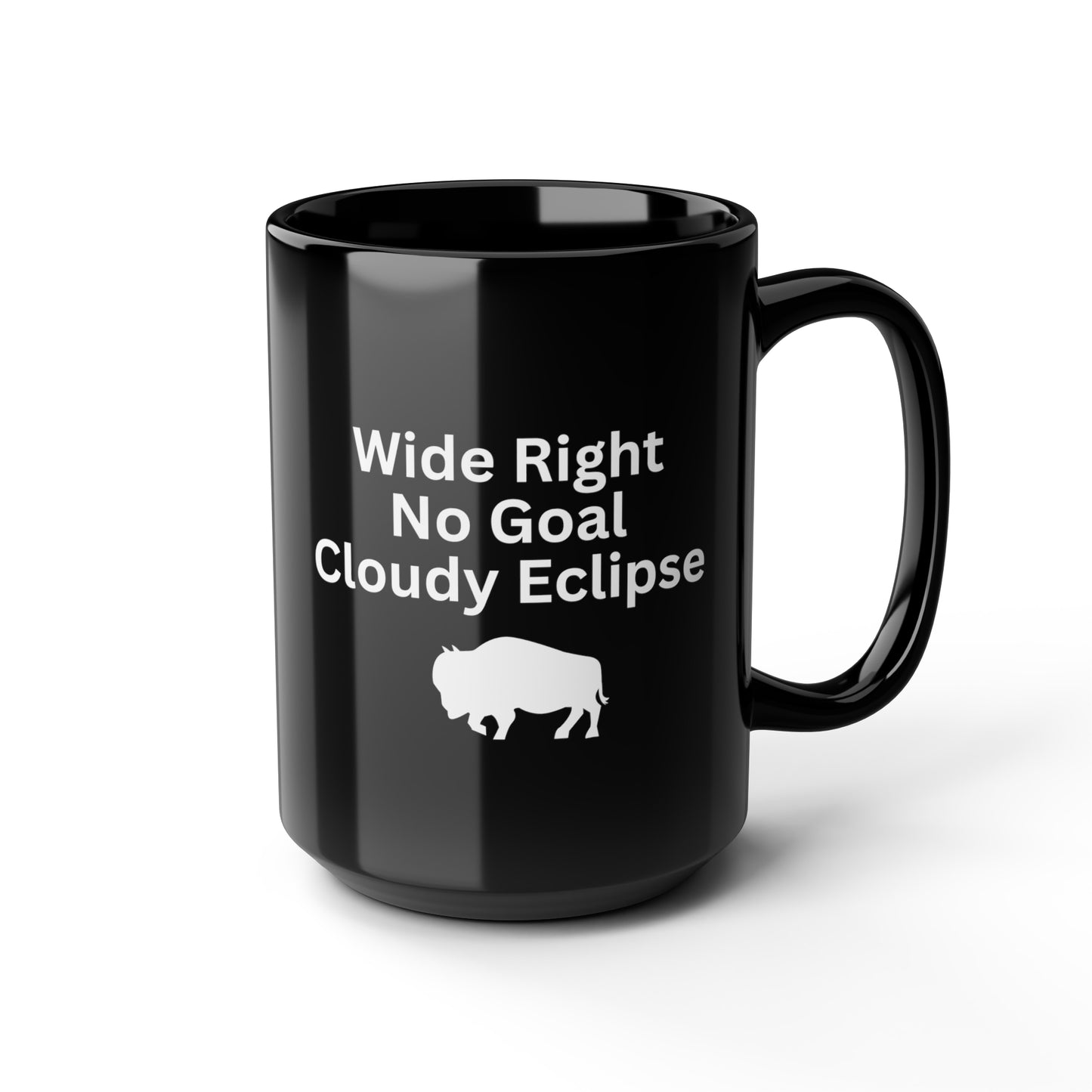 Funny Buffalo Eclipse Mug, 15oz