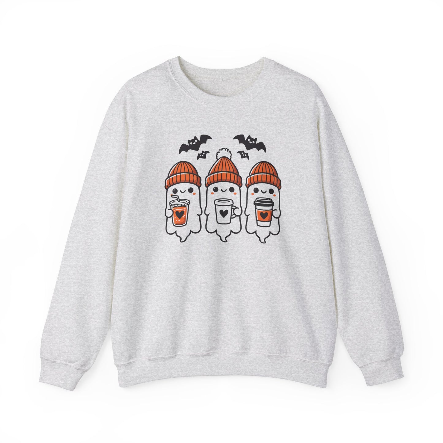 Coffee Ghost Crewneck Sweater