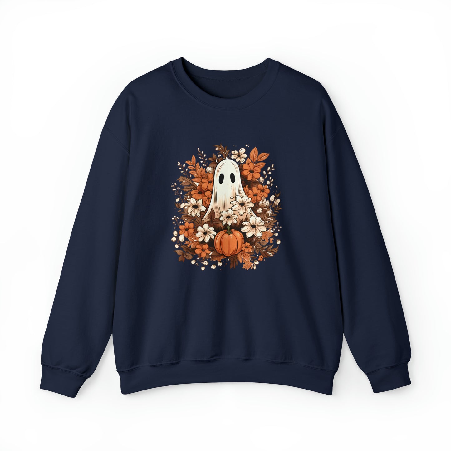 floral ghost sweatshirt