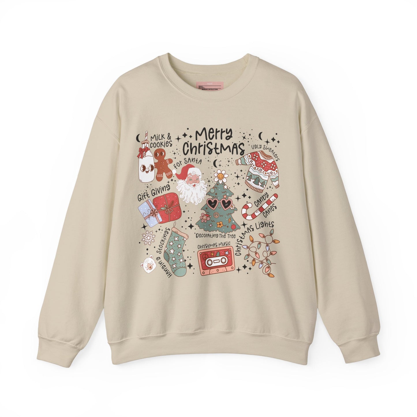 Merry Christmas Activities Crewneck Sweatshirt