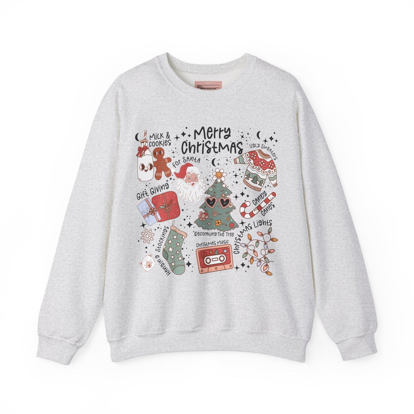 Merry Christmas Activities Crewneck Sweatshirt