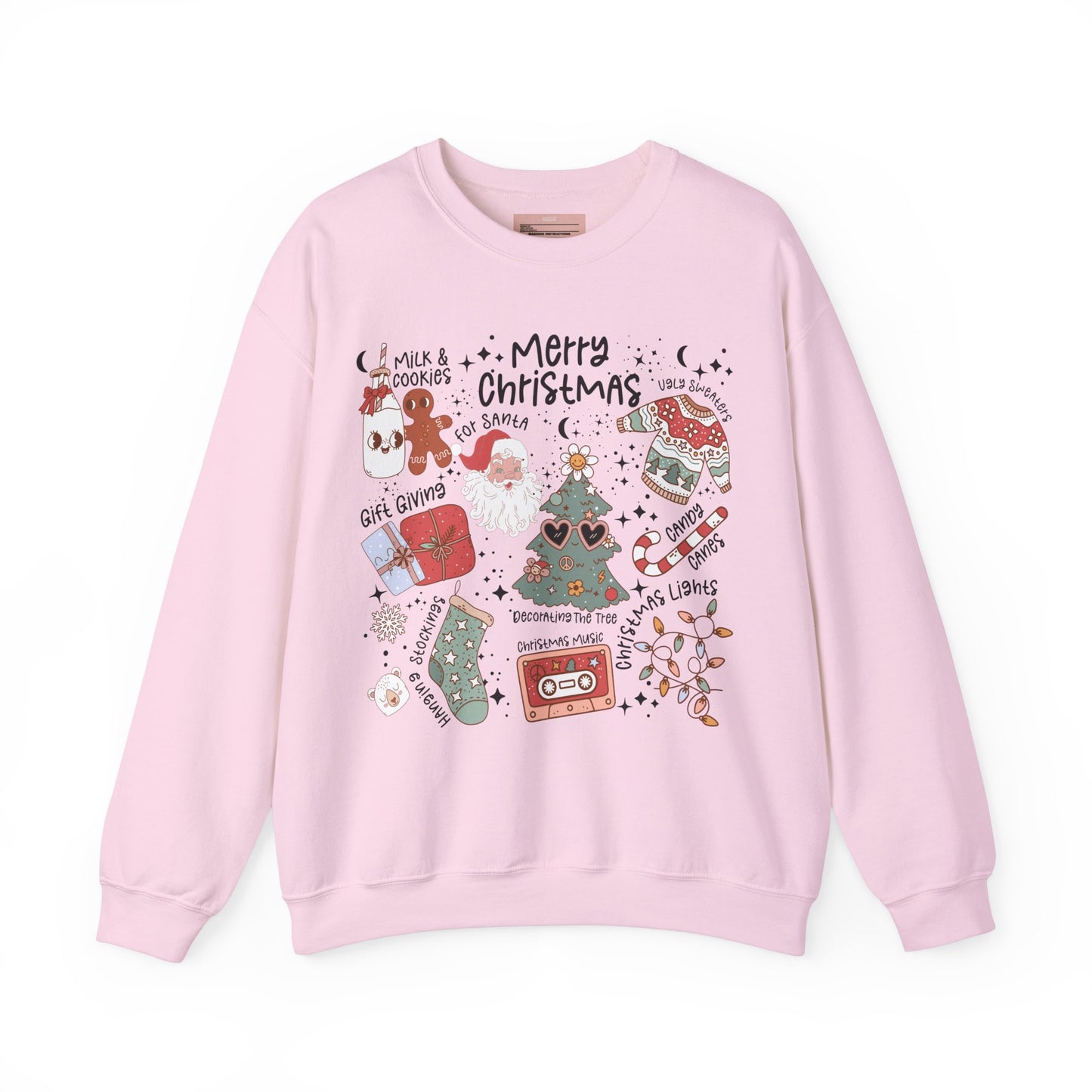 Merry Christmas Activities Crewneck Sweatshirt