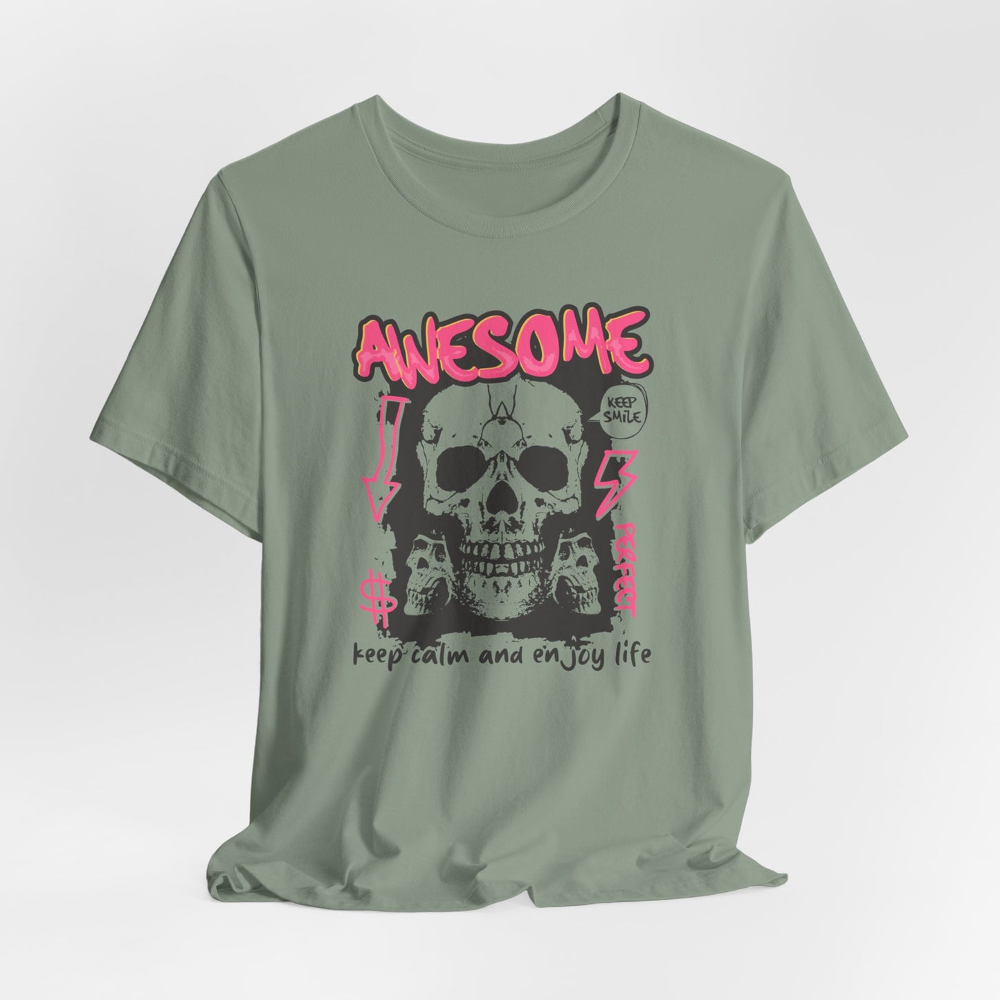 Grunge Skull Tee