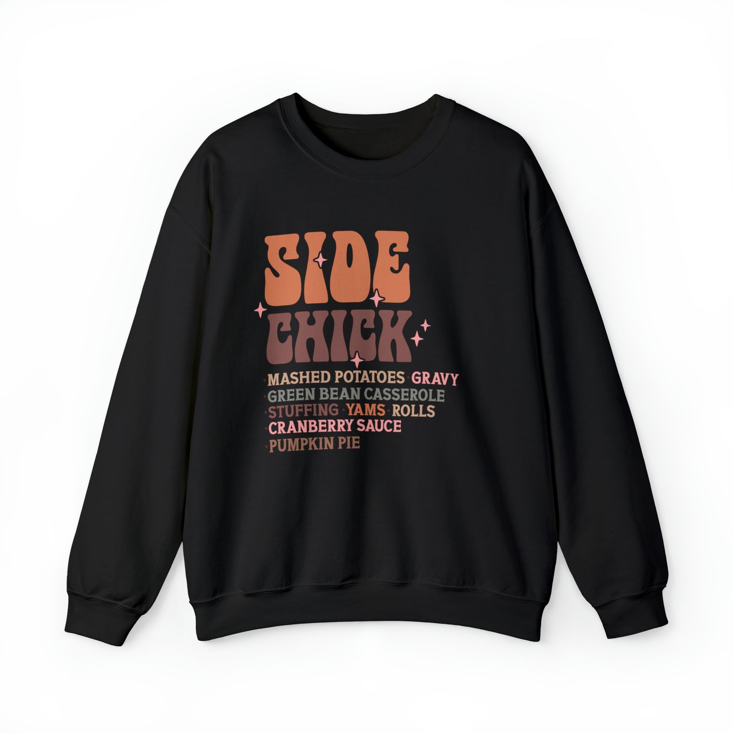 side chick thanksgiving crewneck