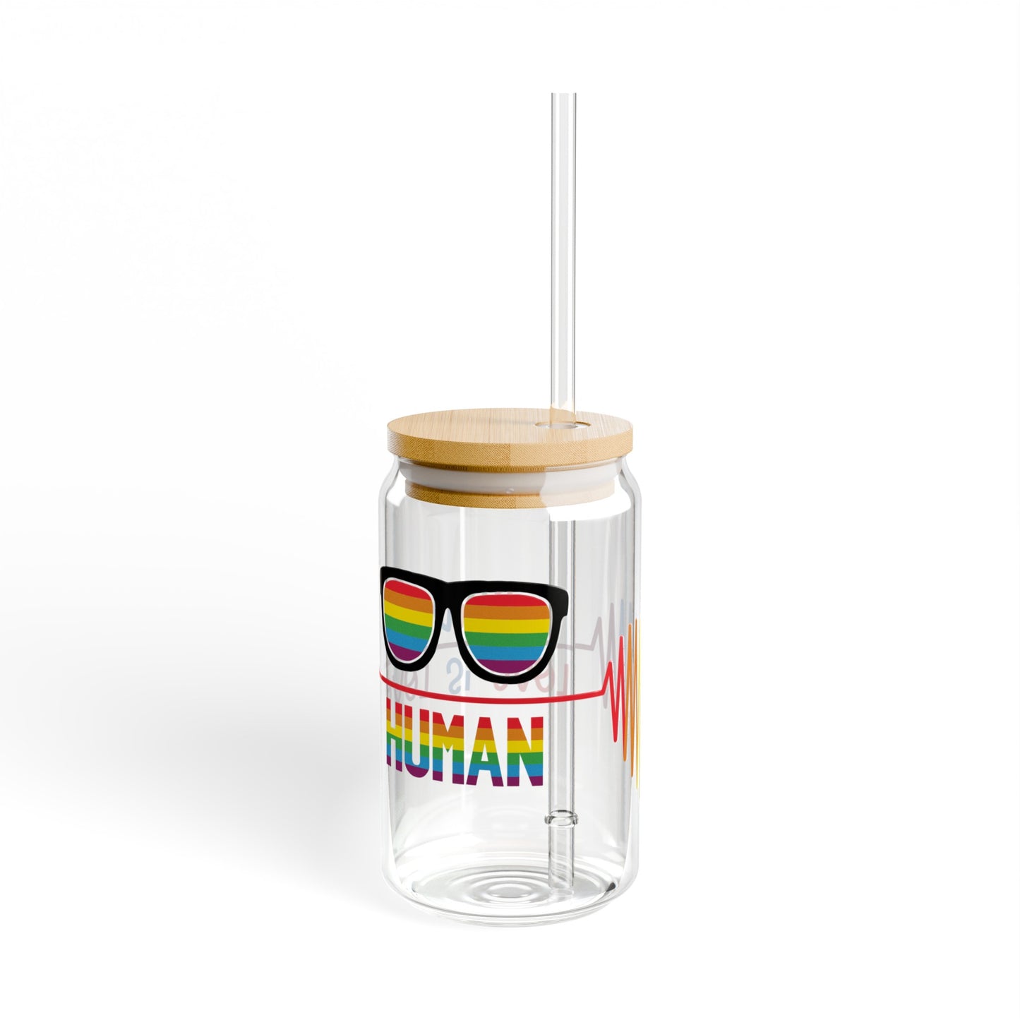 Pride Glass Can Cup, 16oz