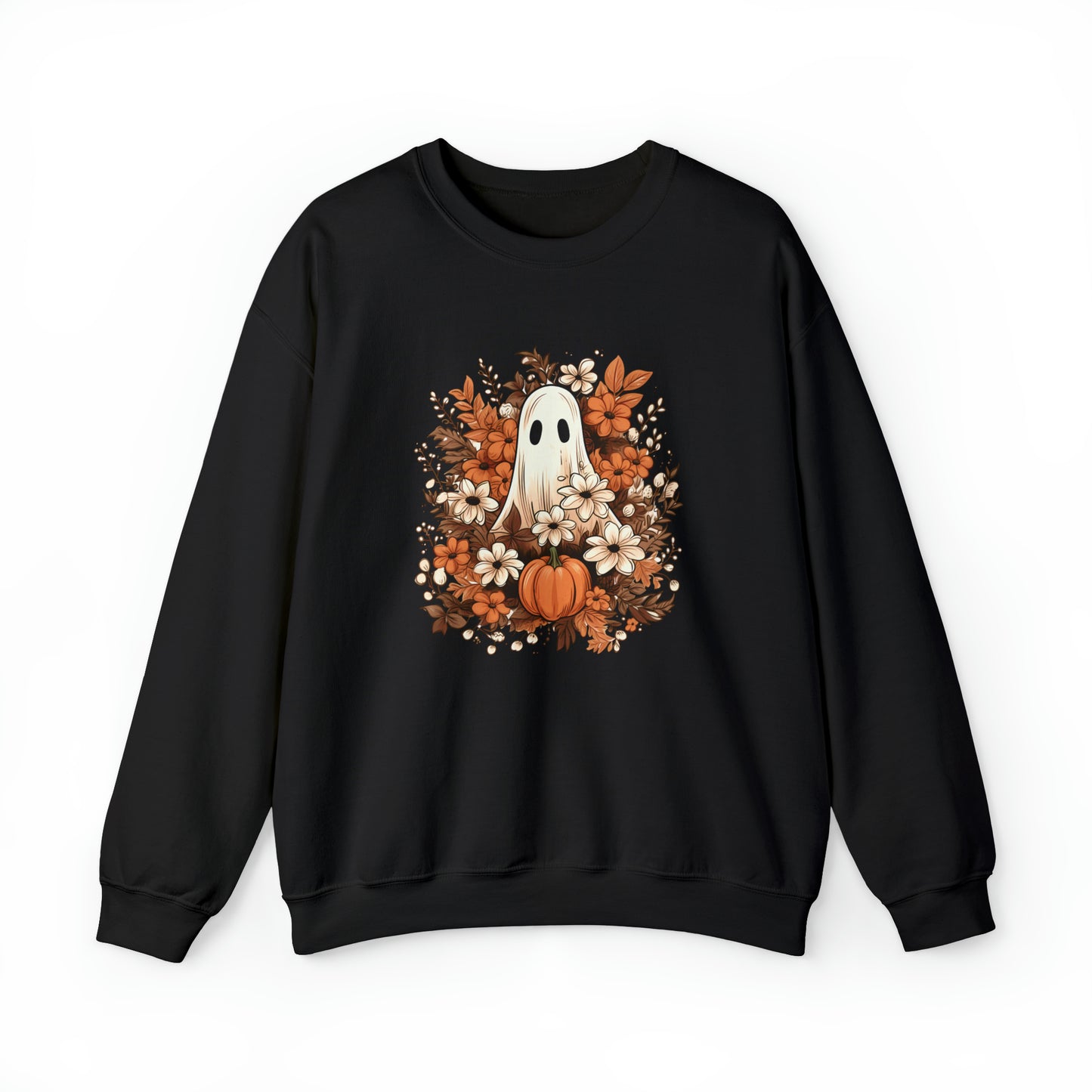 floral ghost sweatshirt