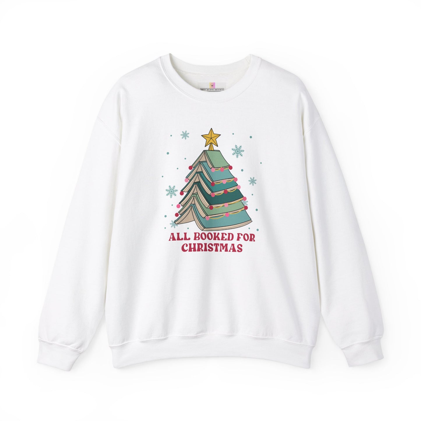 All Booked For Christmas Sweater