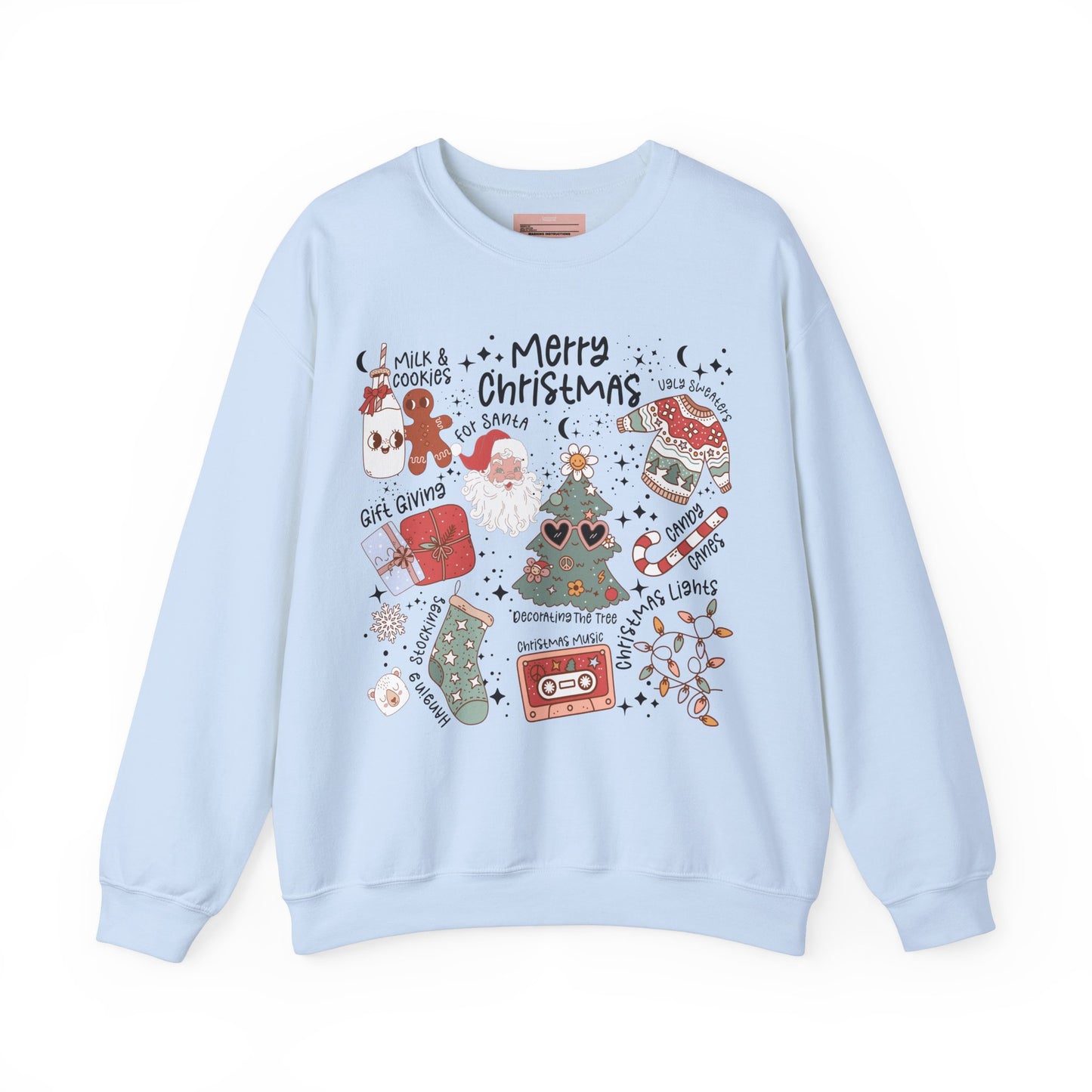 Merry Christmas Activities Crewneck Sweatshirt