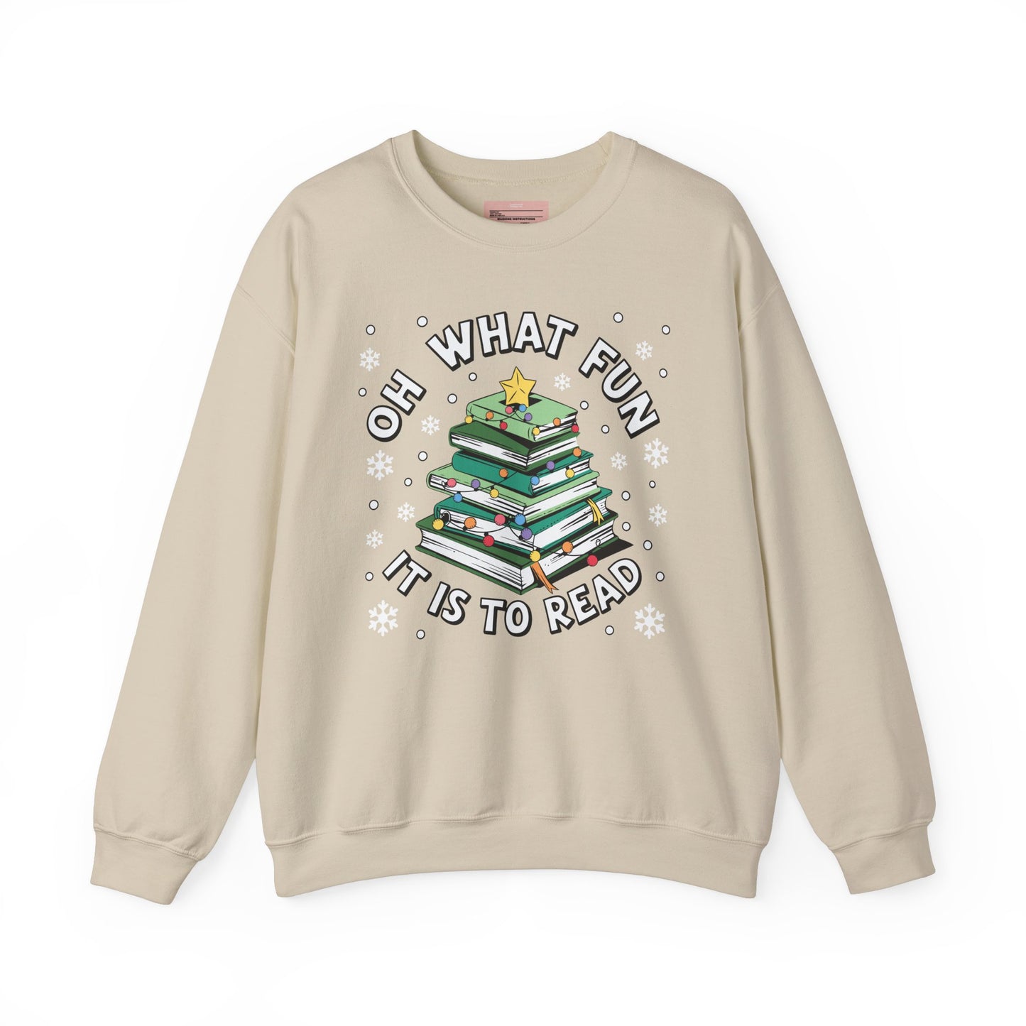 Oh What Fun It It To Read Sweatshirt