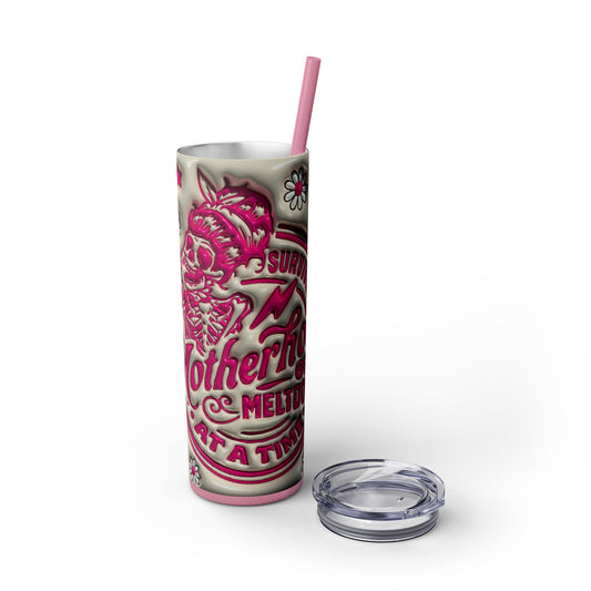 Surviving Motherhood One Meltdown At A Time Tumbler, 20oz