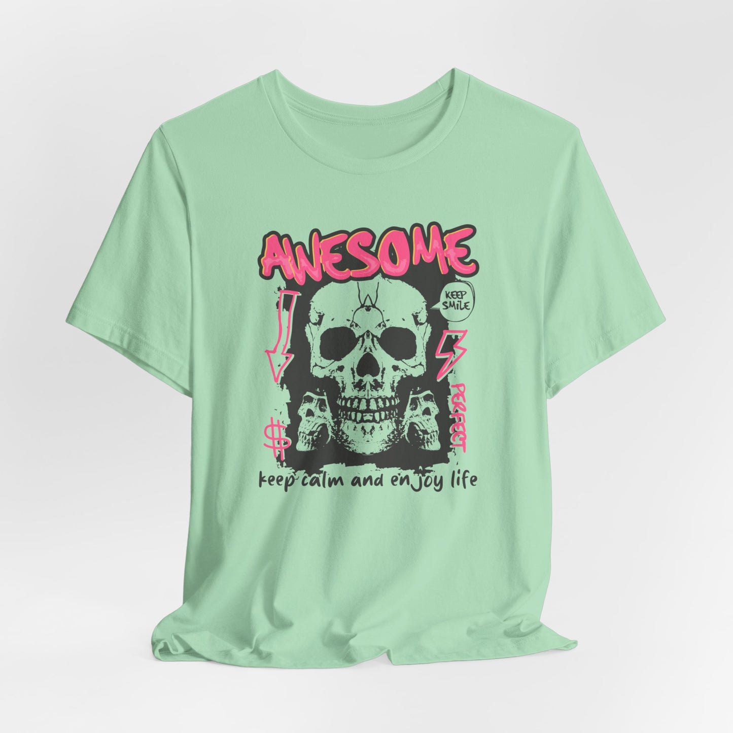 Grunge Skull Tee