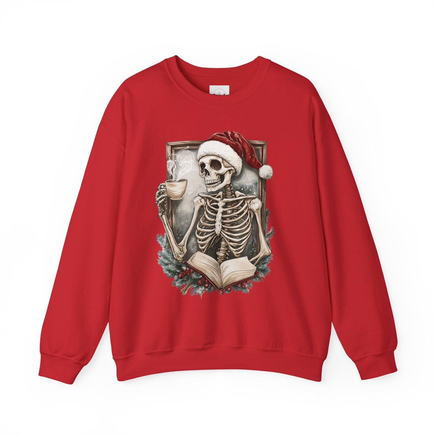 Spooky Skeleton Christmas Sweatshirt
