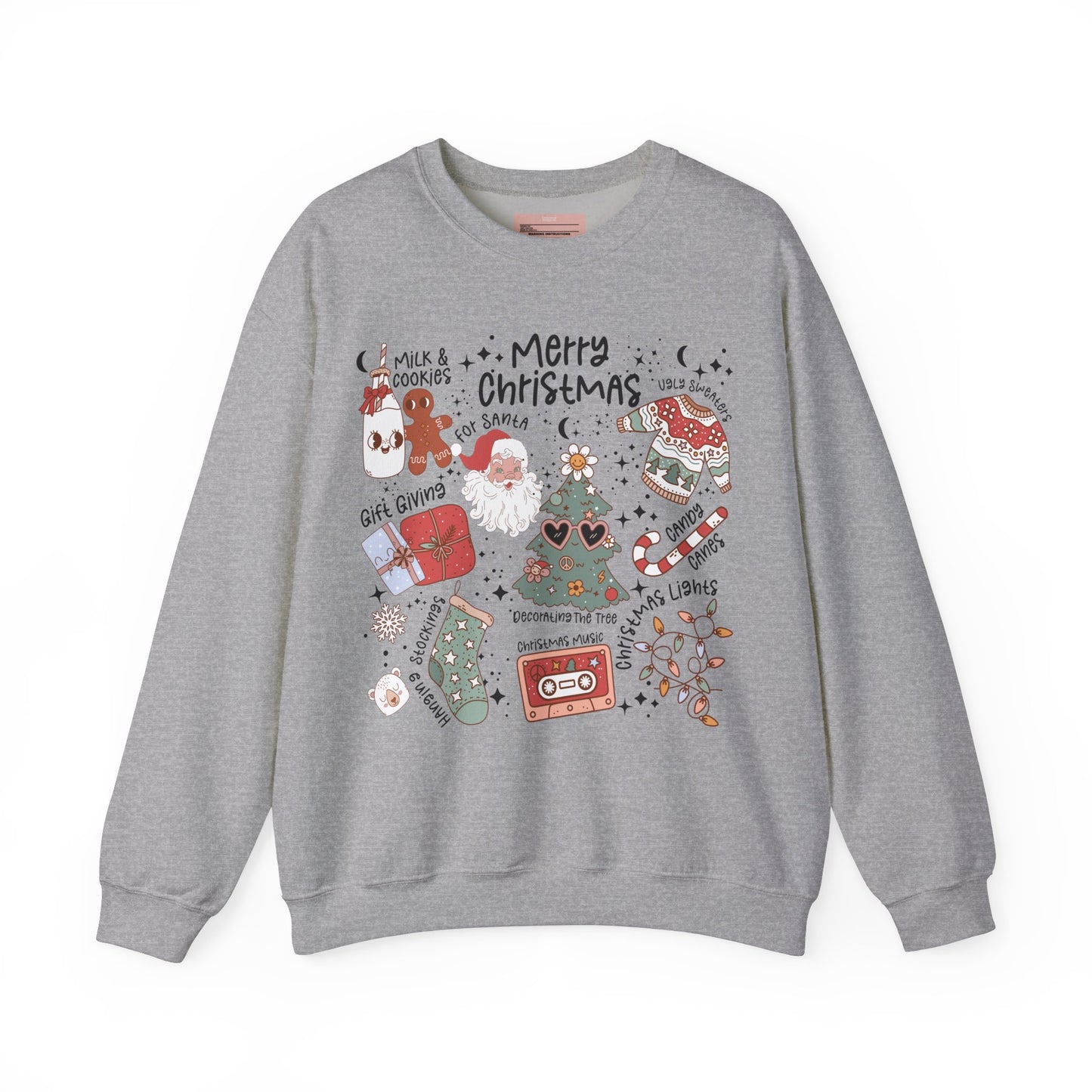 Merry Christmas Activities Crewneck Sweatshirt