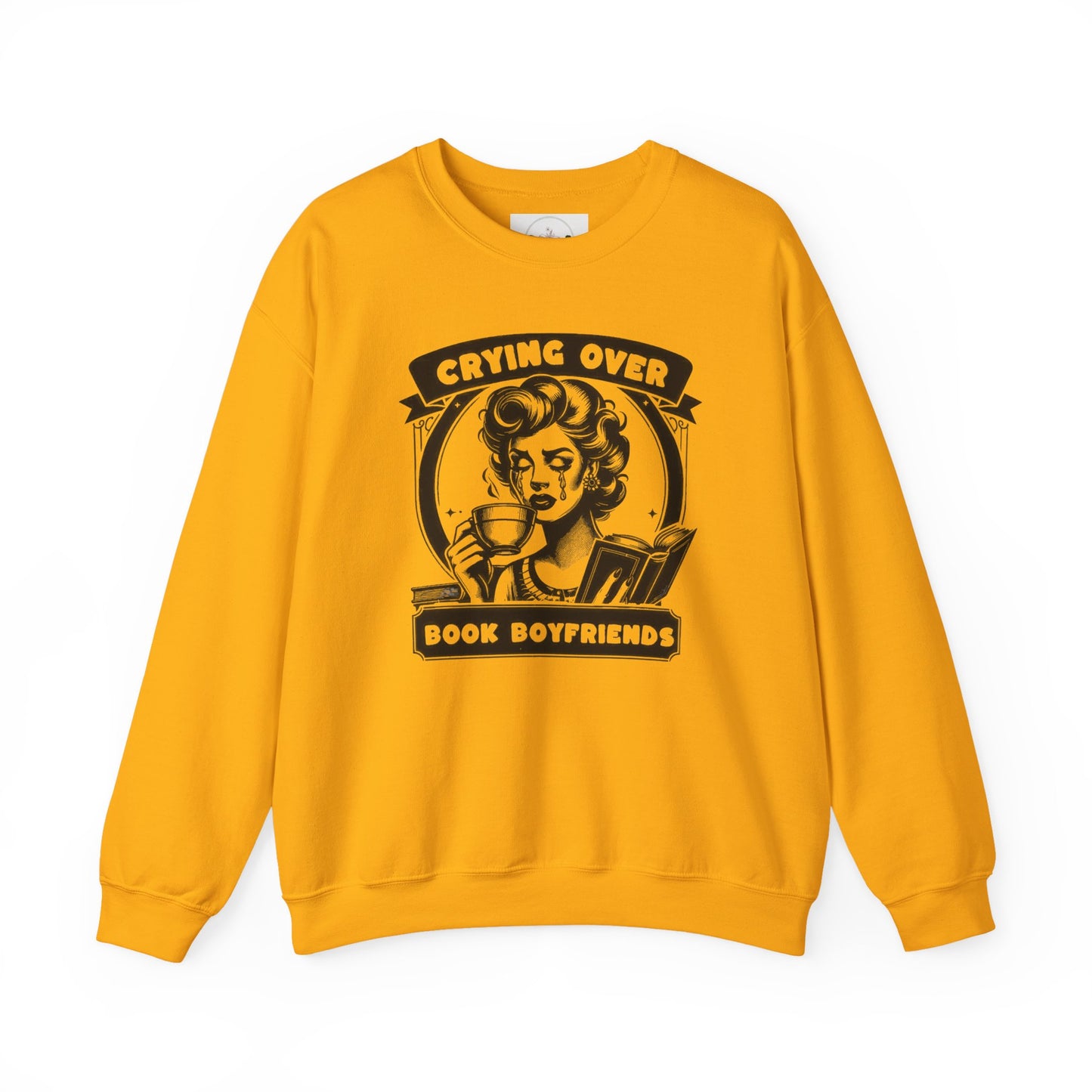 Crying Over Book Boyfriends Sweater