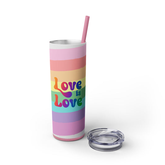 Love is Love Rainbow Tumbler, 20oz