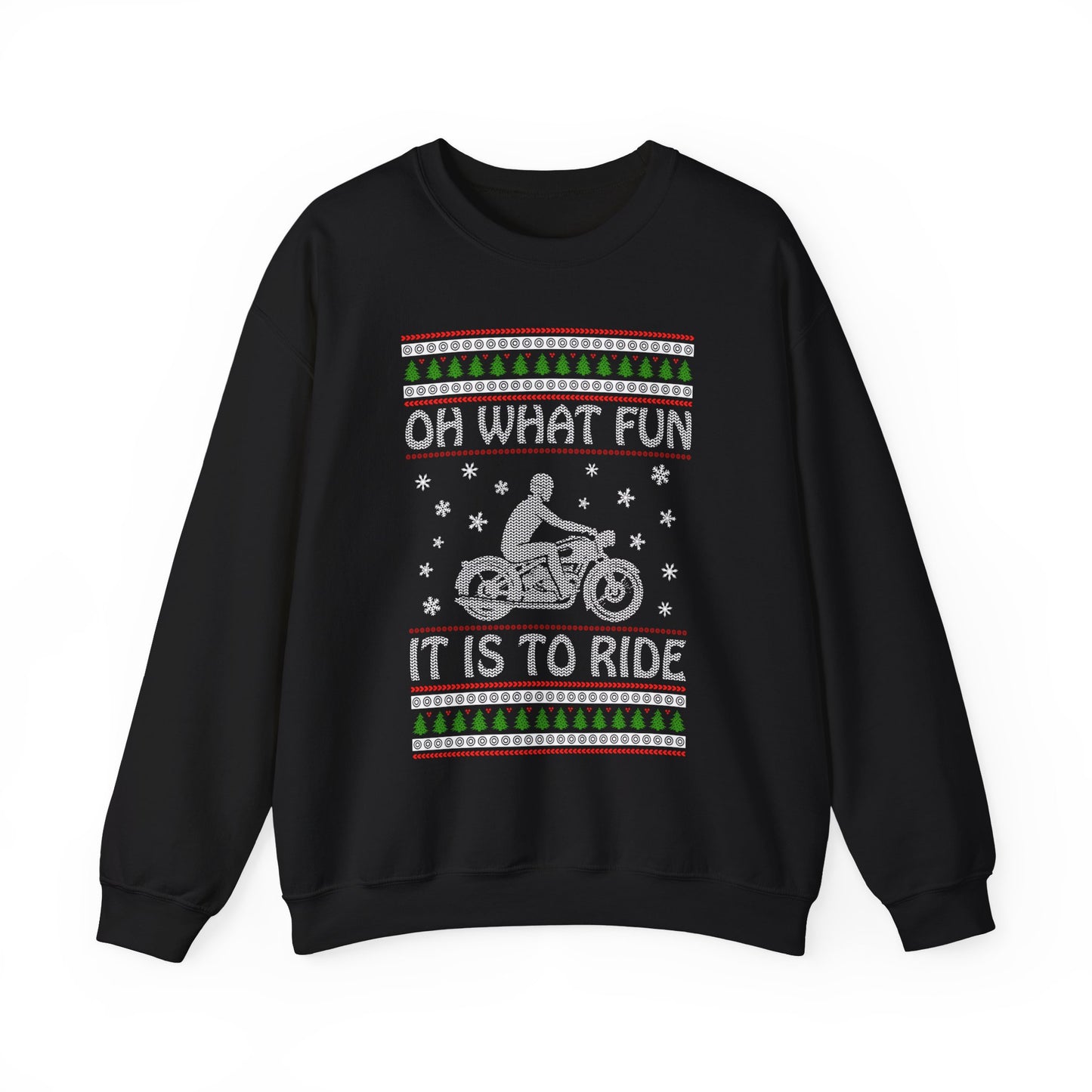 Motorcycle Ugly Christmas Sweater