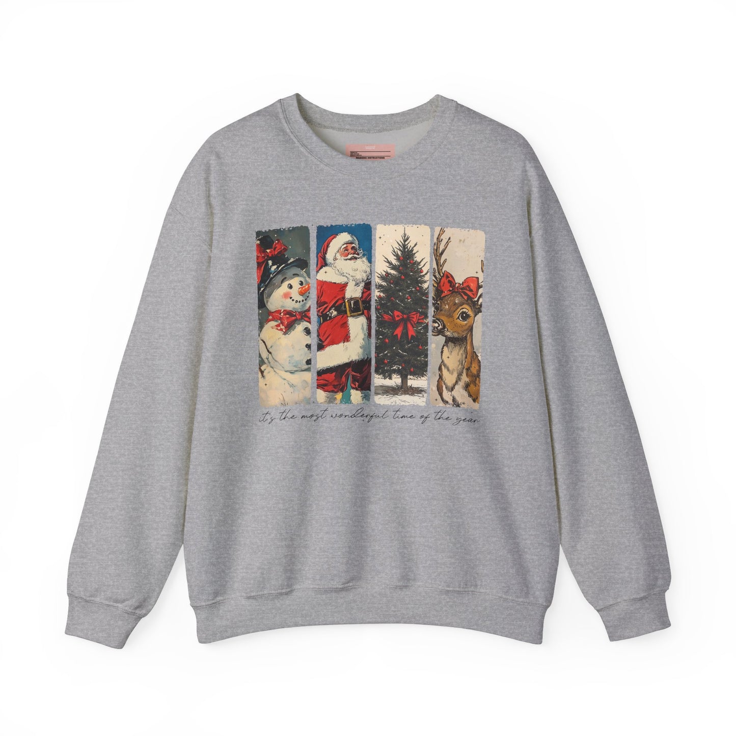 Vintage Christmas Crewneck Sweatshirt