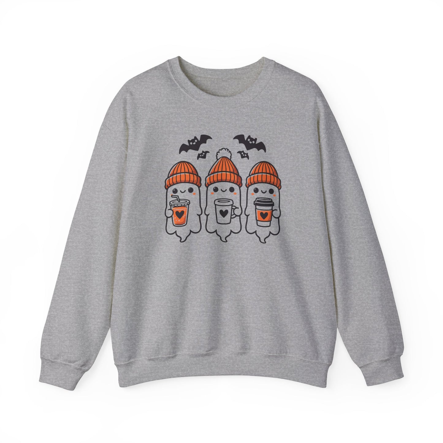 Coffee Ghost Crewneck Sweater