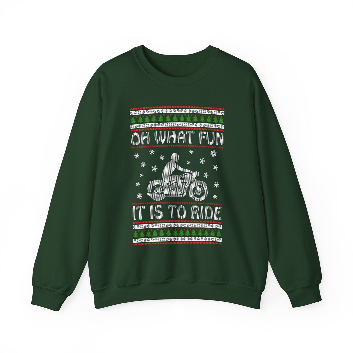 Motorcycle Ugly Christmas Sweater