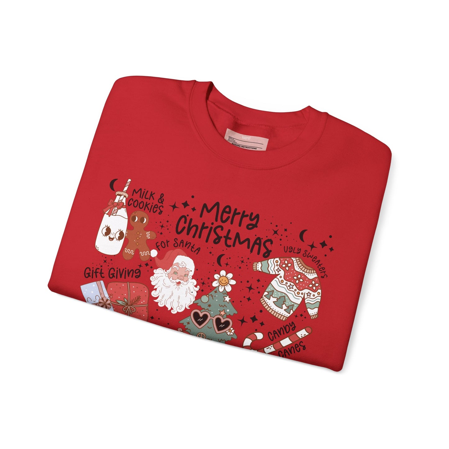 Merry Christmas Activities Crewneck Sweatshirt