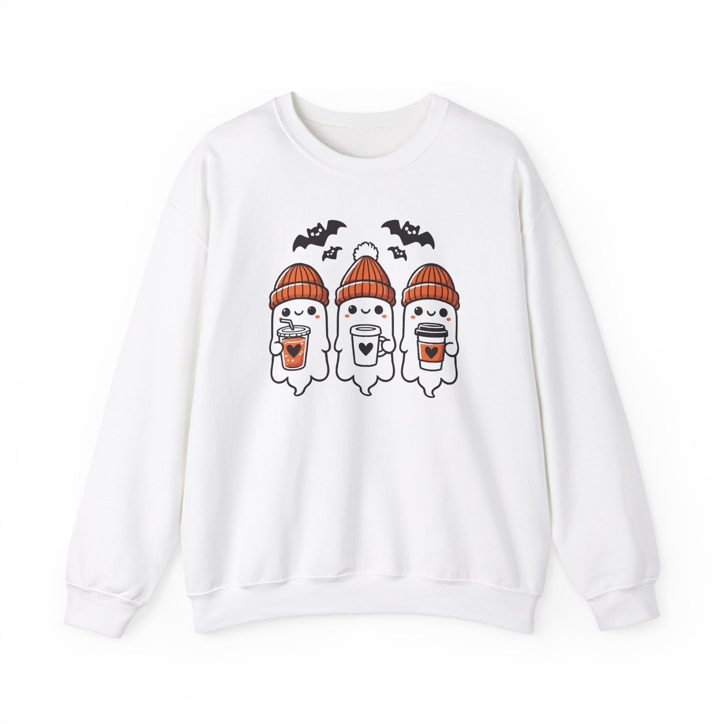 Coffee Ghost Crewneck Sweater