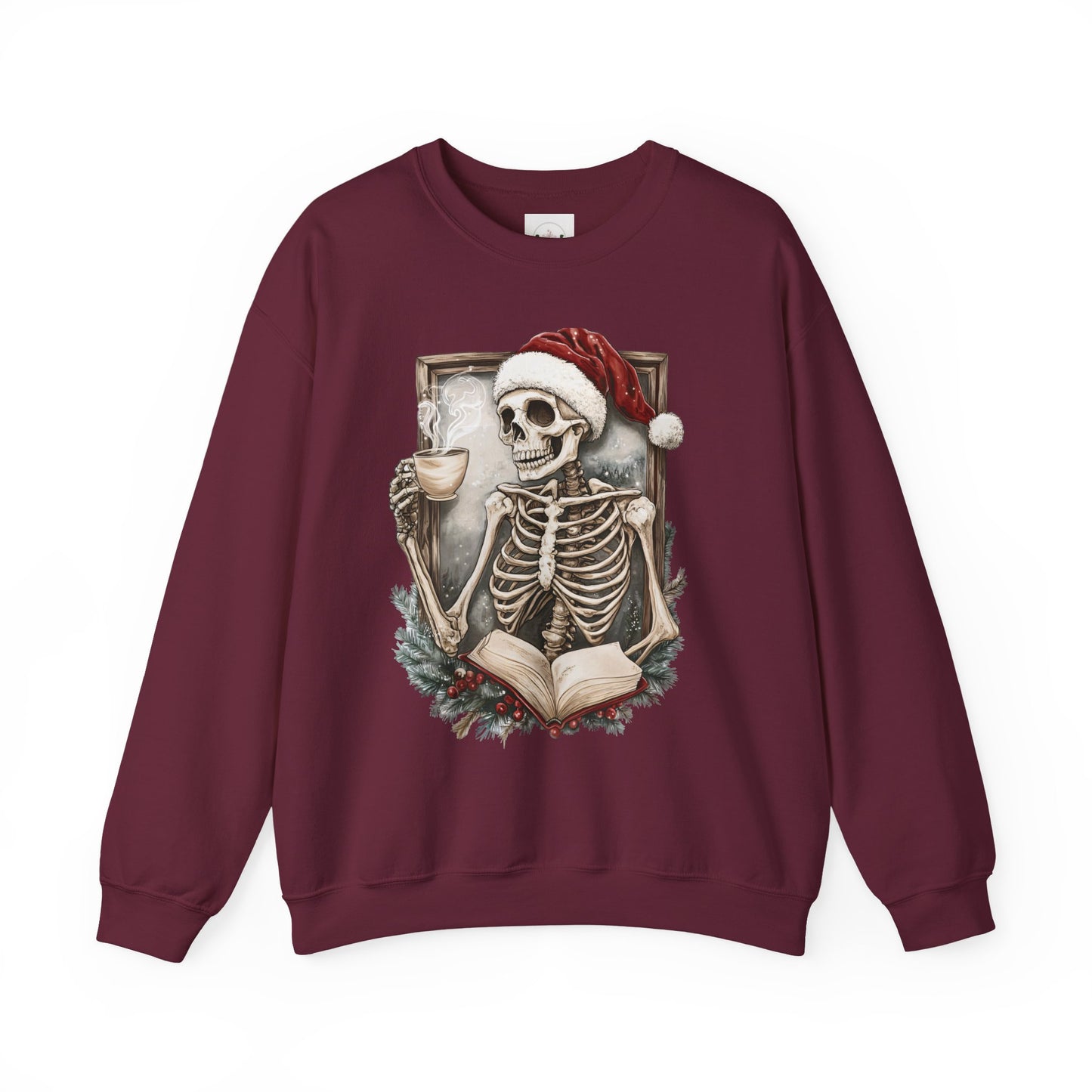 Spooky Skeleton Christmas Sweatshirt