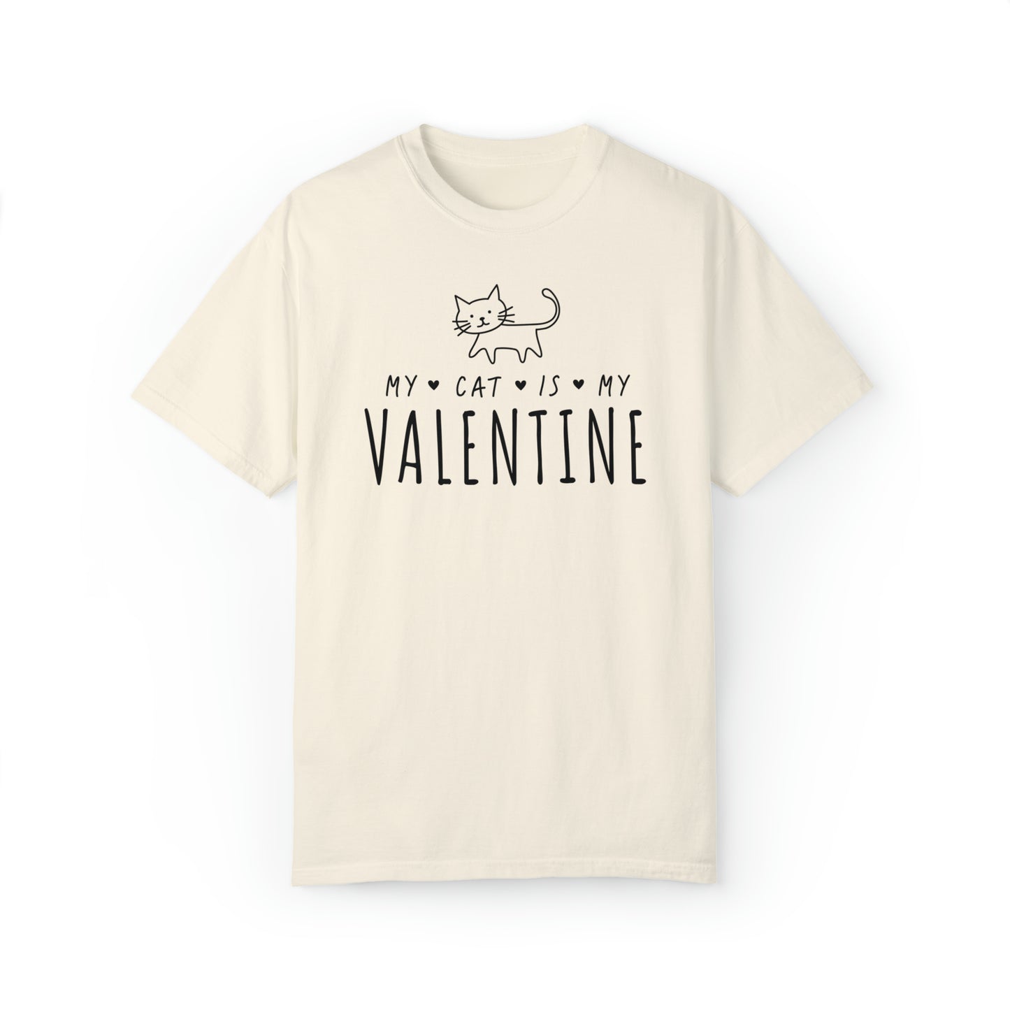 My Cat Is My Valentine Tee