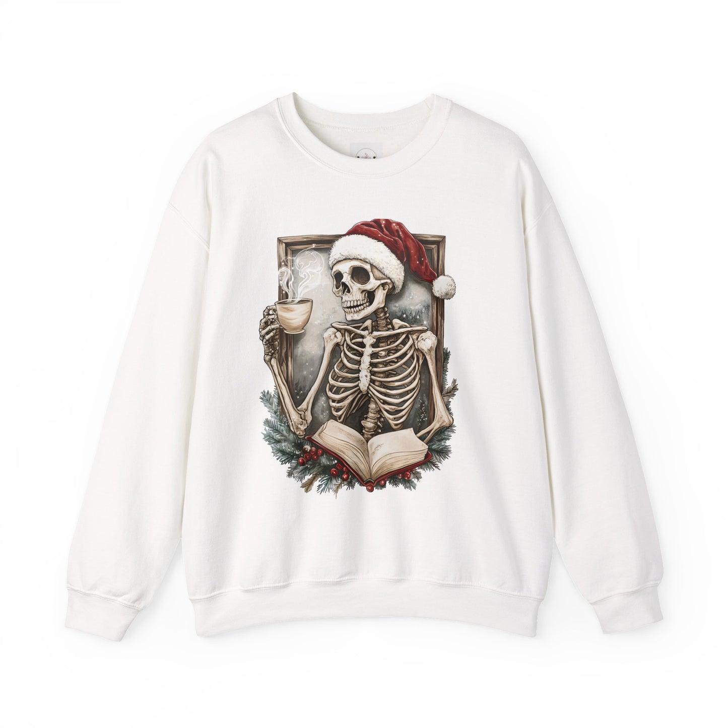 Spooky Skeleton Christmas Sweatshirt