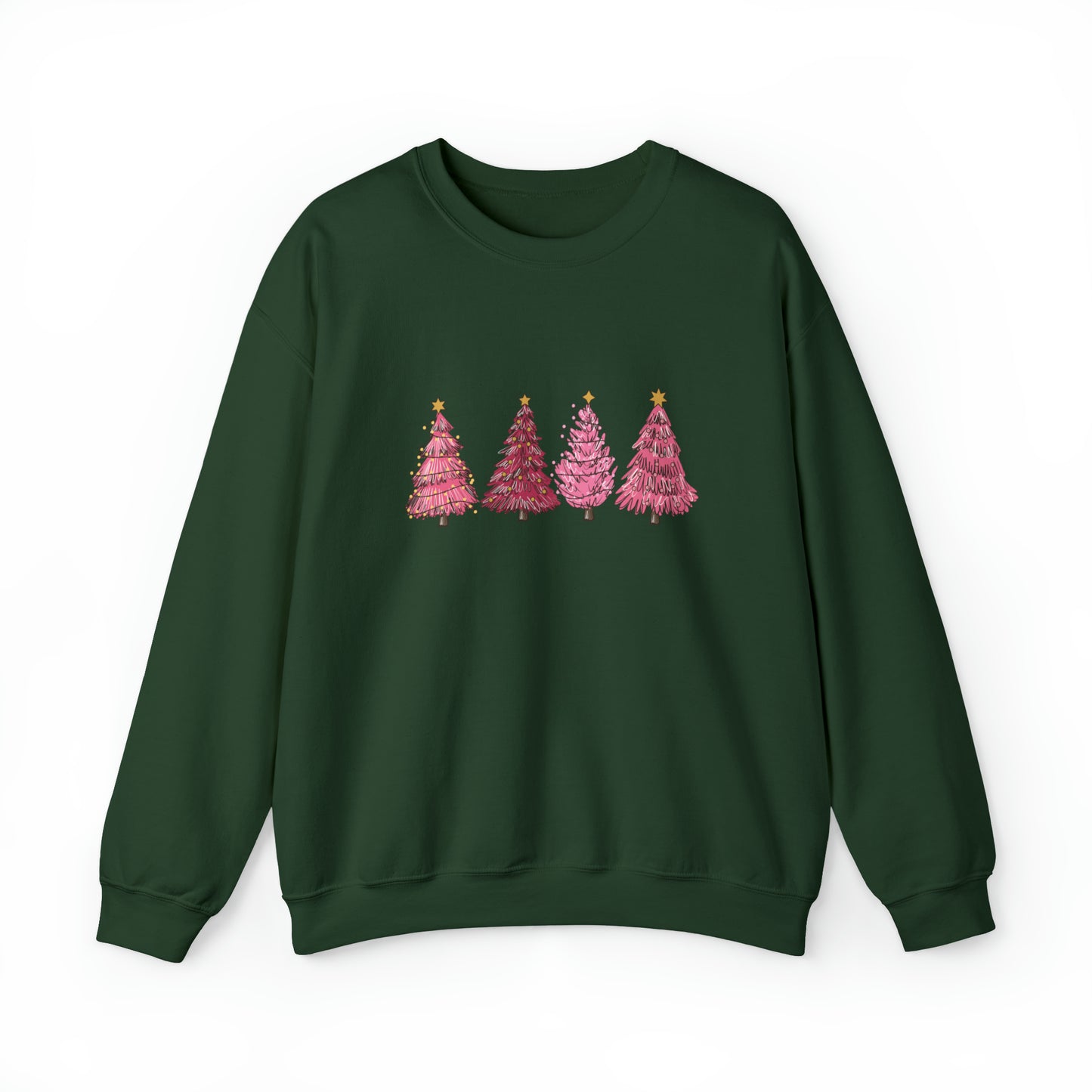 Pink Christmas Tree Sweater