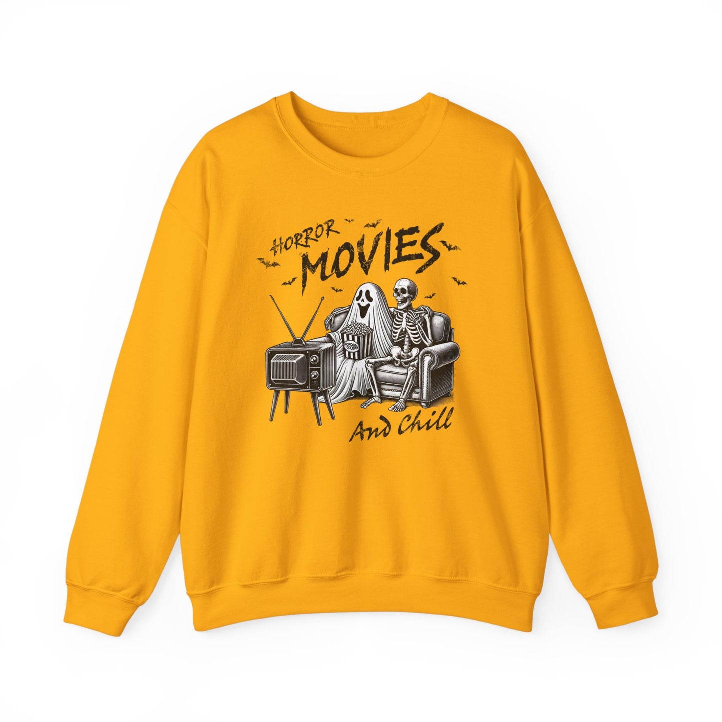 Horror Movies and Chill Crewneck Sweatshirt