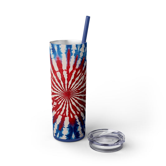 Patriotic Tie Dye Tumbler, 20oz