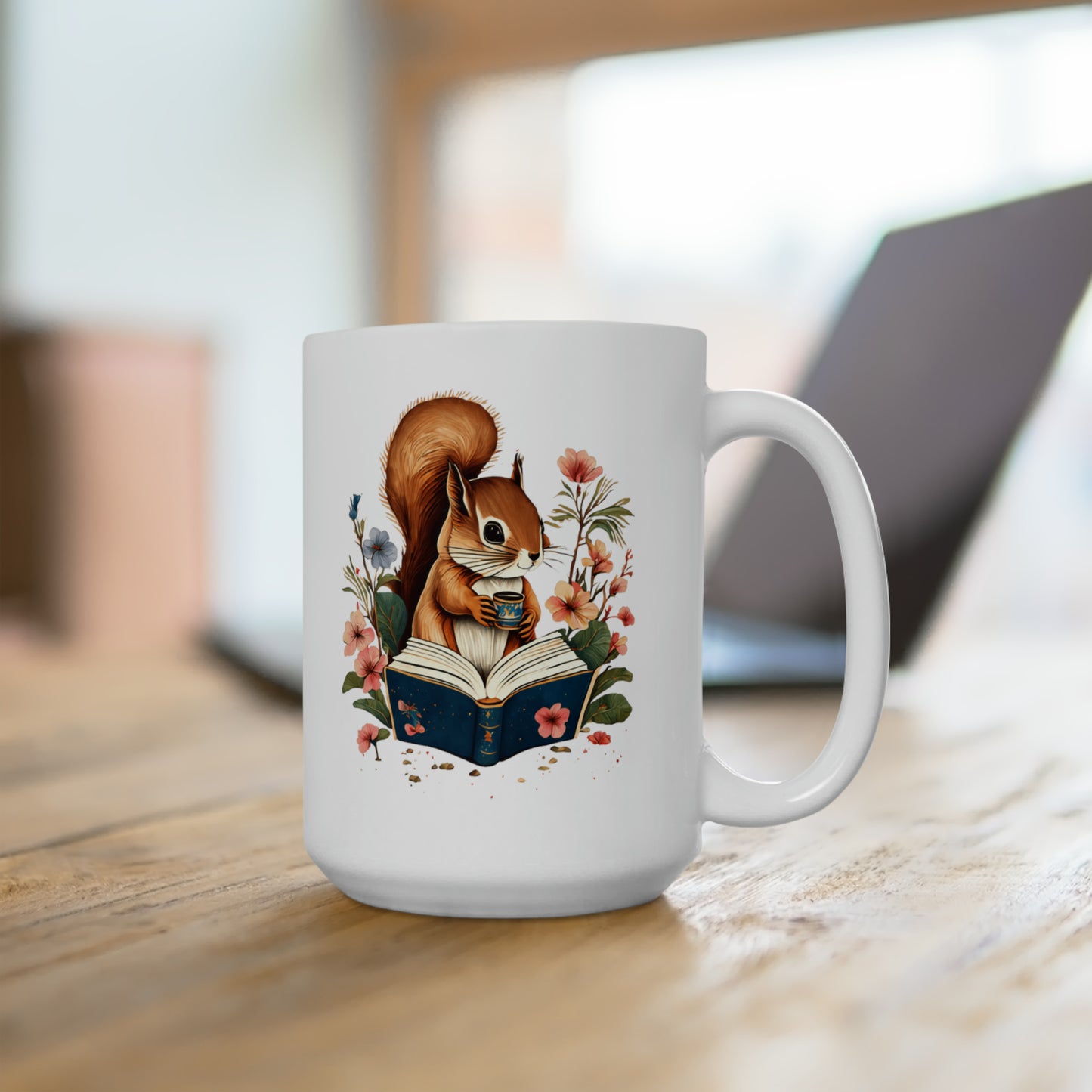 Squirrel Mug, 15oz