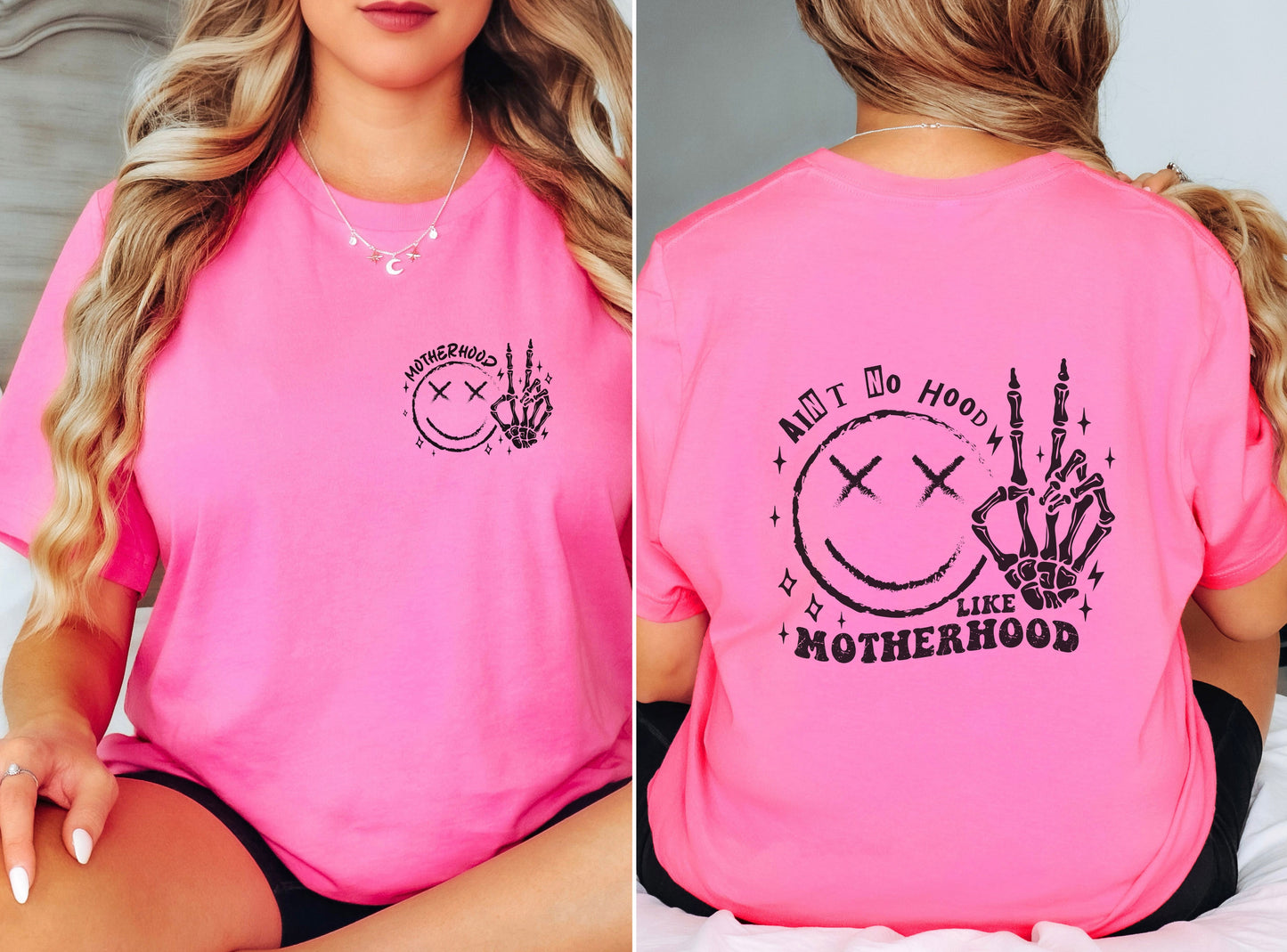 Aint No Hood Like Motherhood Tee