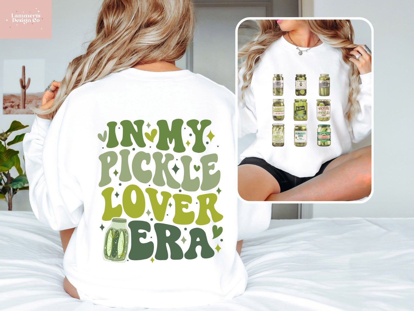 Pickle Lover Era Crewneck Sweatshirt