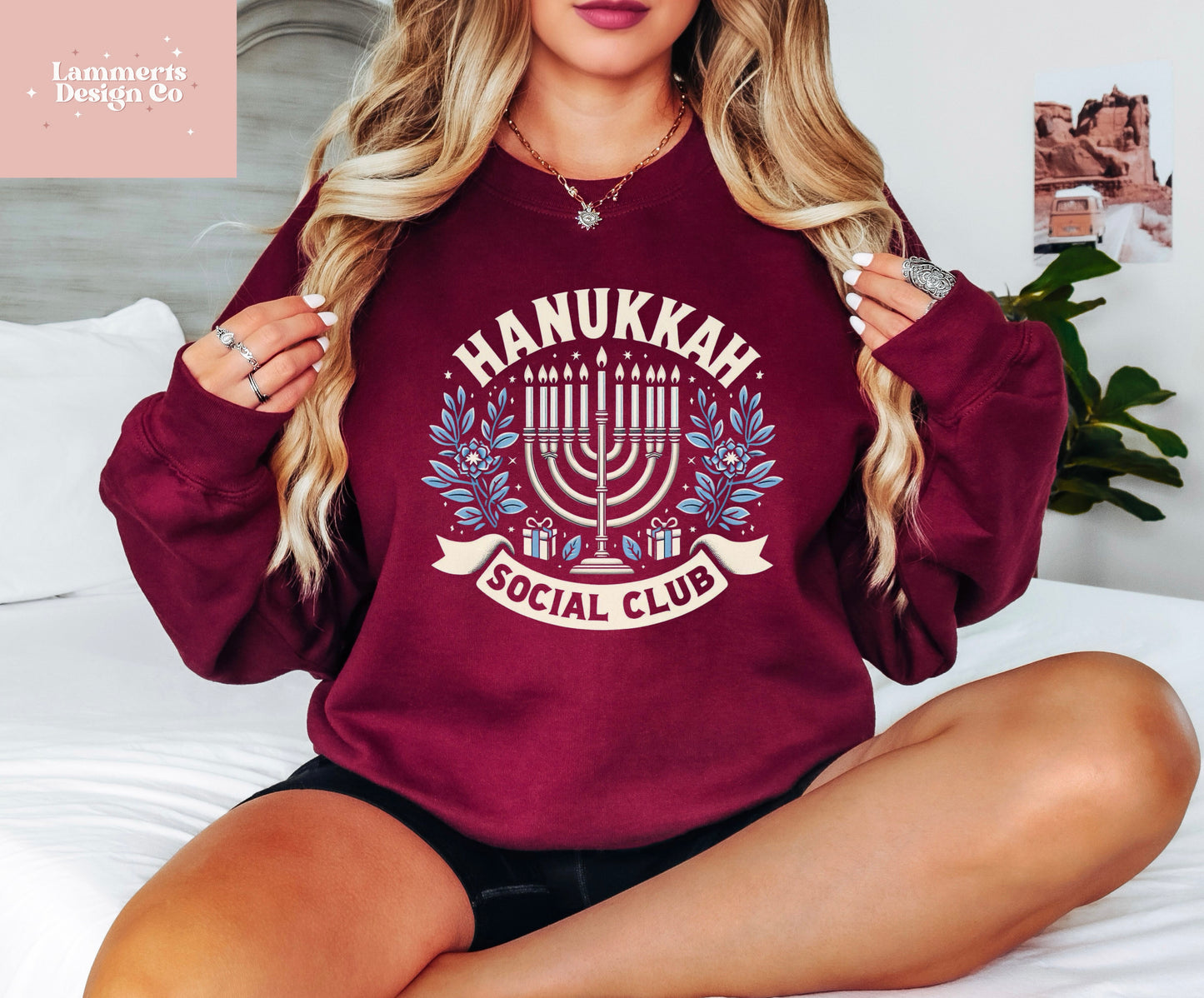 Hanukkah Social Club Sweatshirt