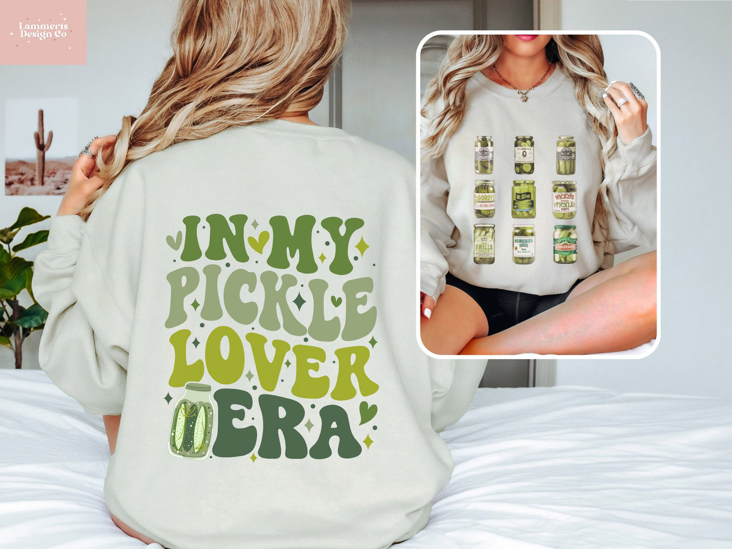 Pickle Lover Era Crewneck Sweatshirt