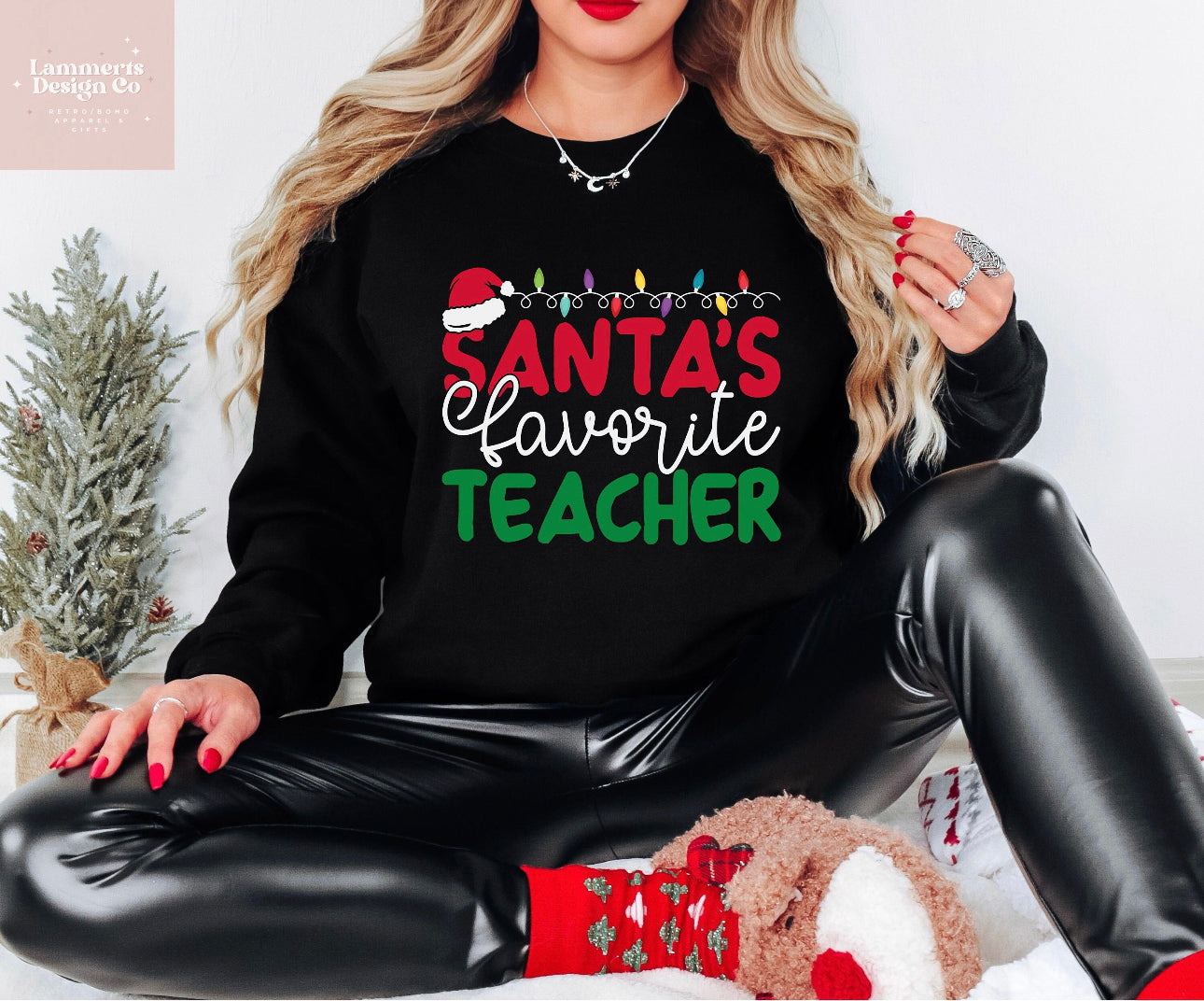 Santa's Favorite Teacher Sweater