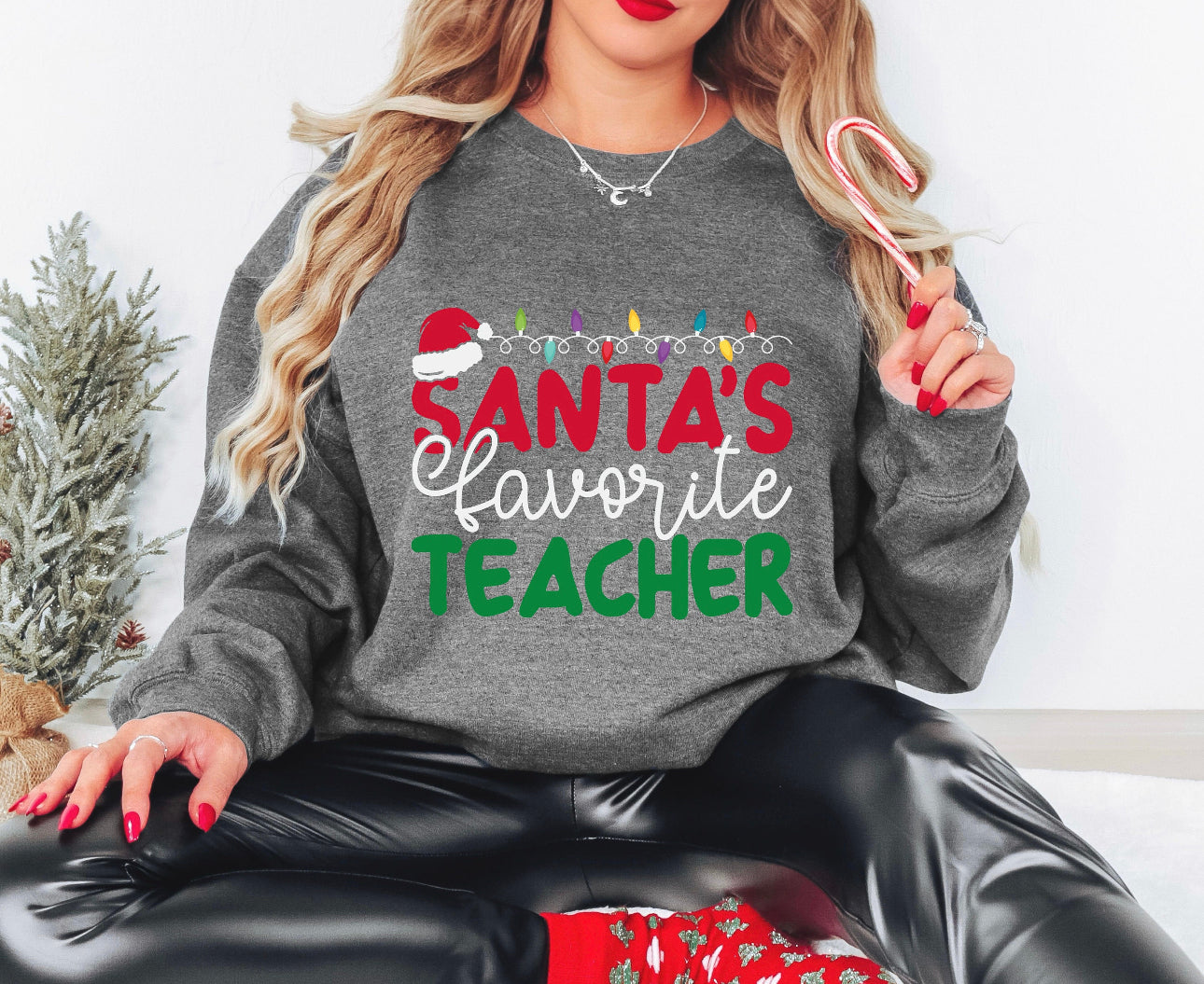 Santa's Favorite Teacher Sweater