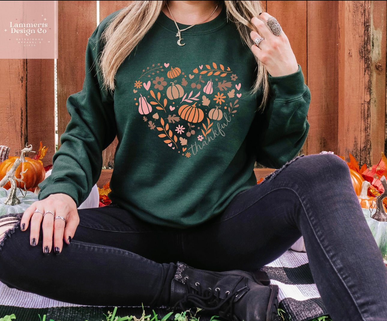 Thankful Heart Sweater