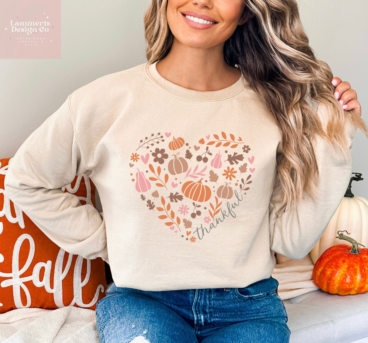 Thankful Heart Sweater