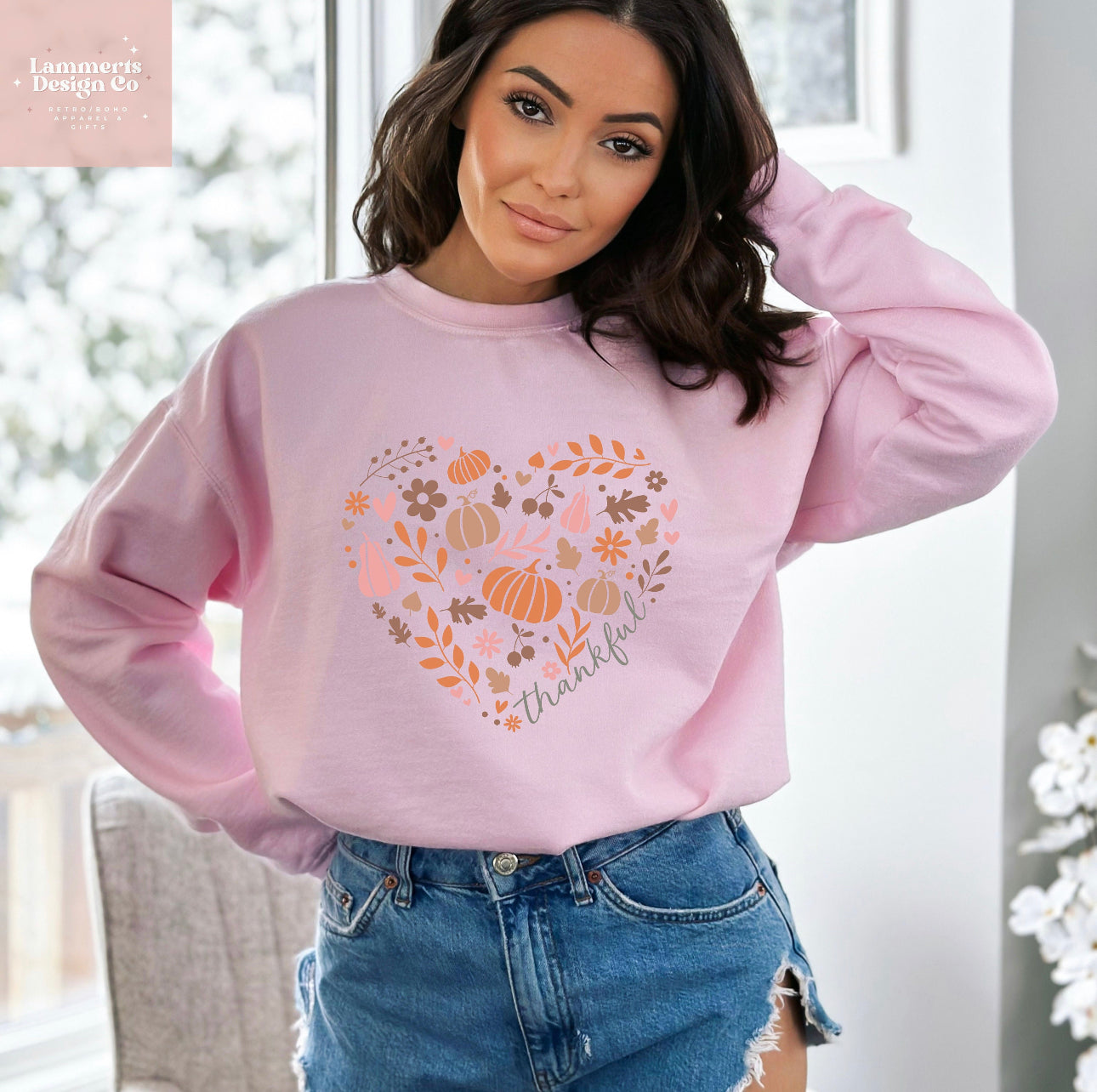 Thankful Heart Sweater